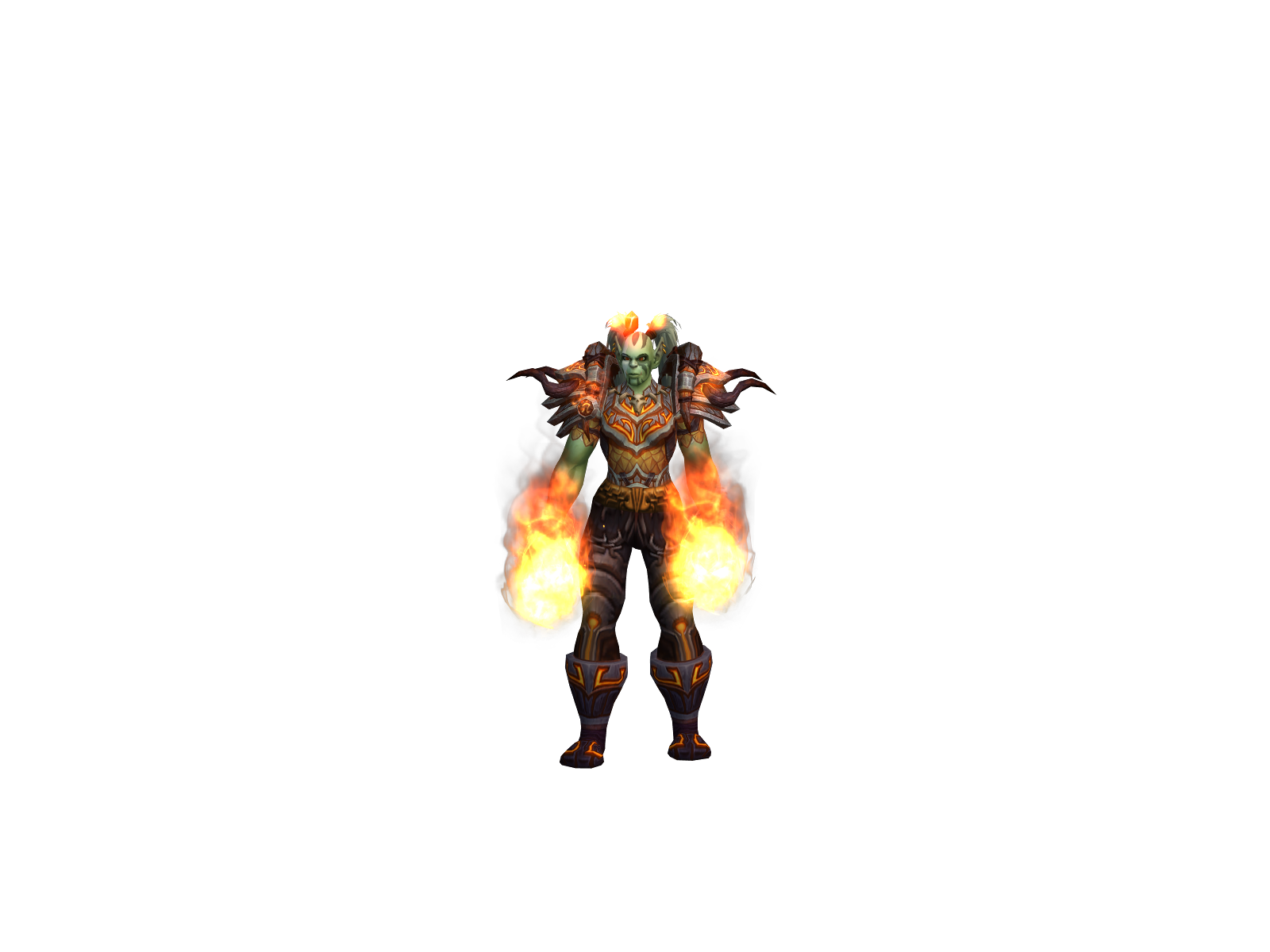 Làvàbùrst 3D character render