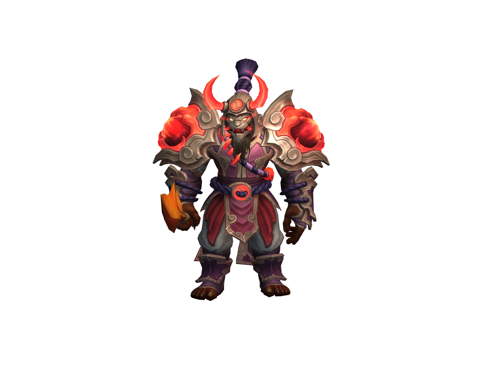 Devoi 3D character render