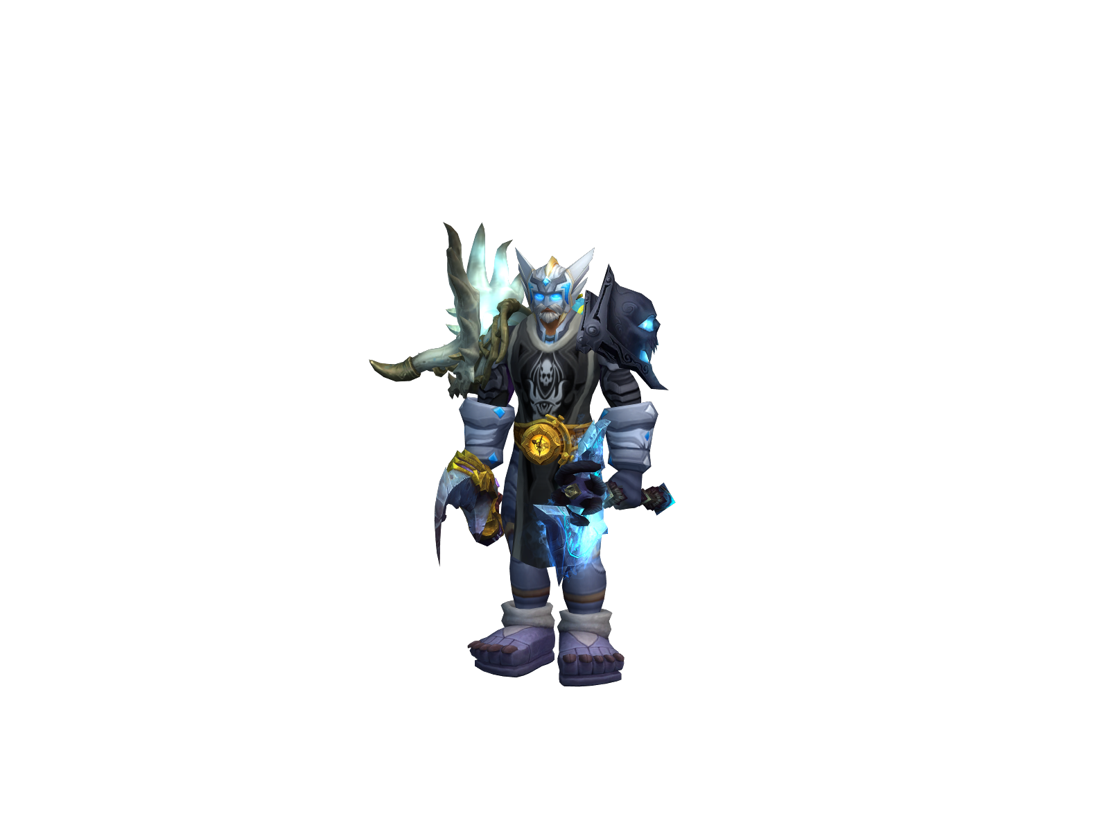 Ðønger 3D character render