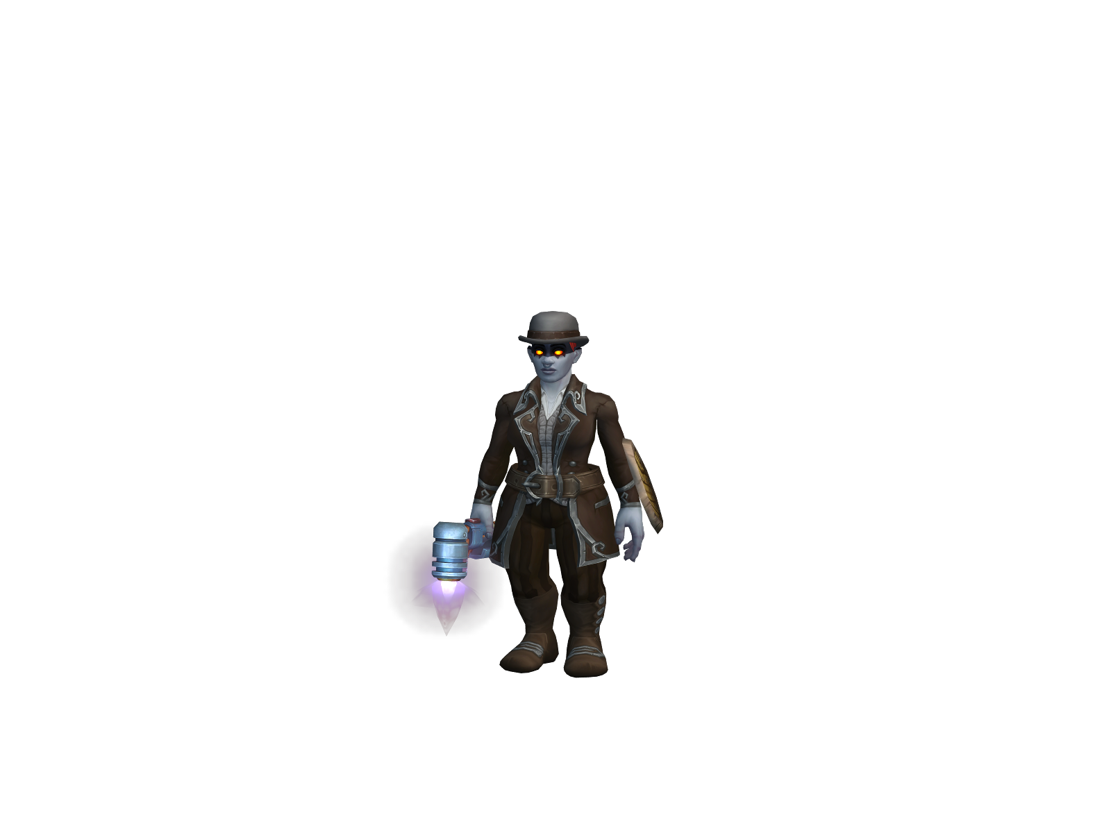 Ironbush 3D character render