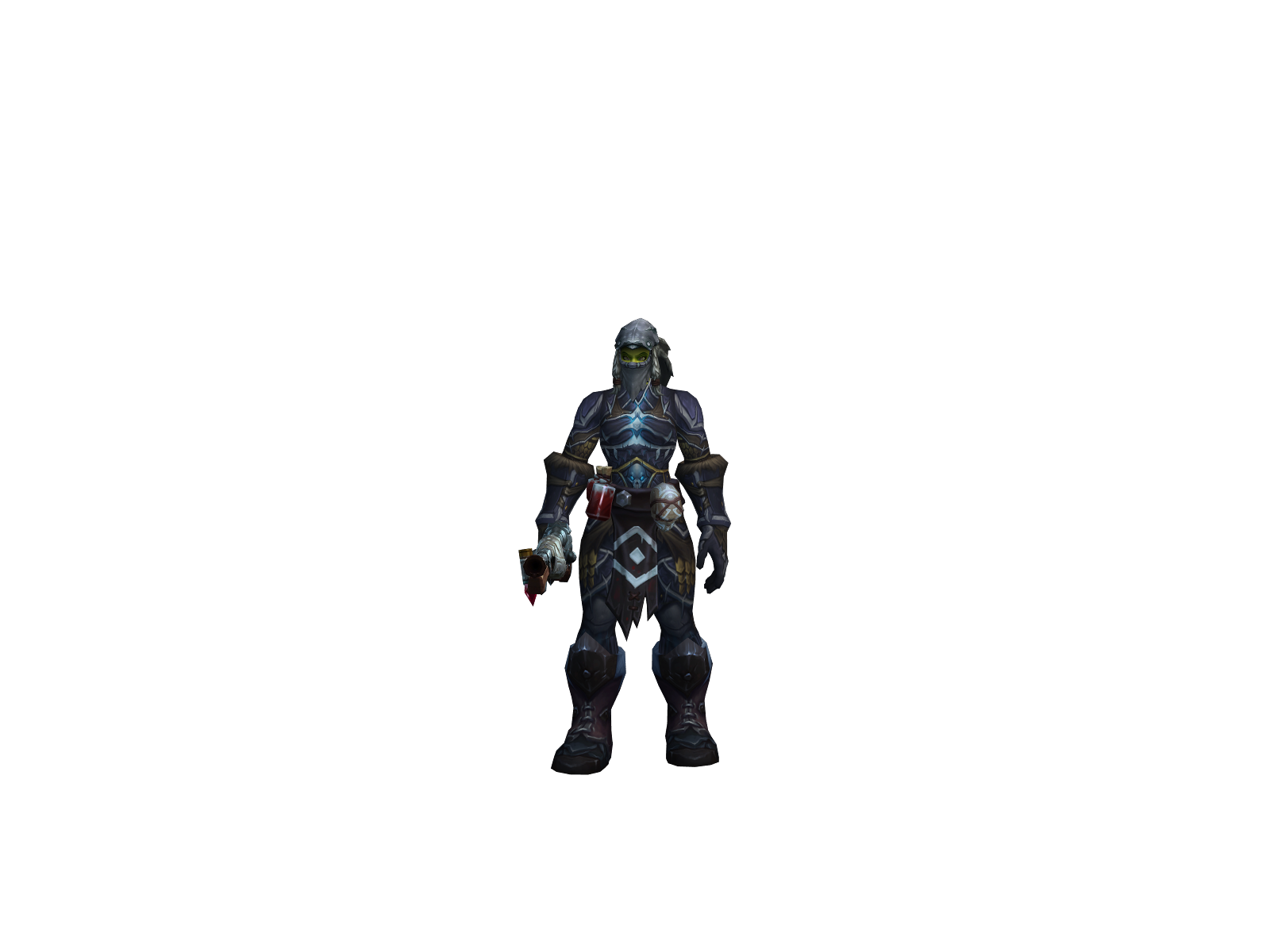 Kuerrow 3D character render