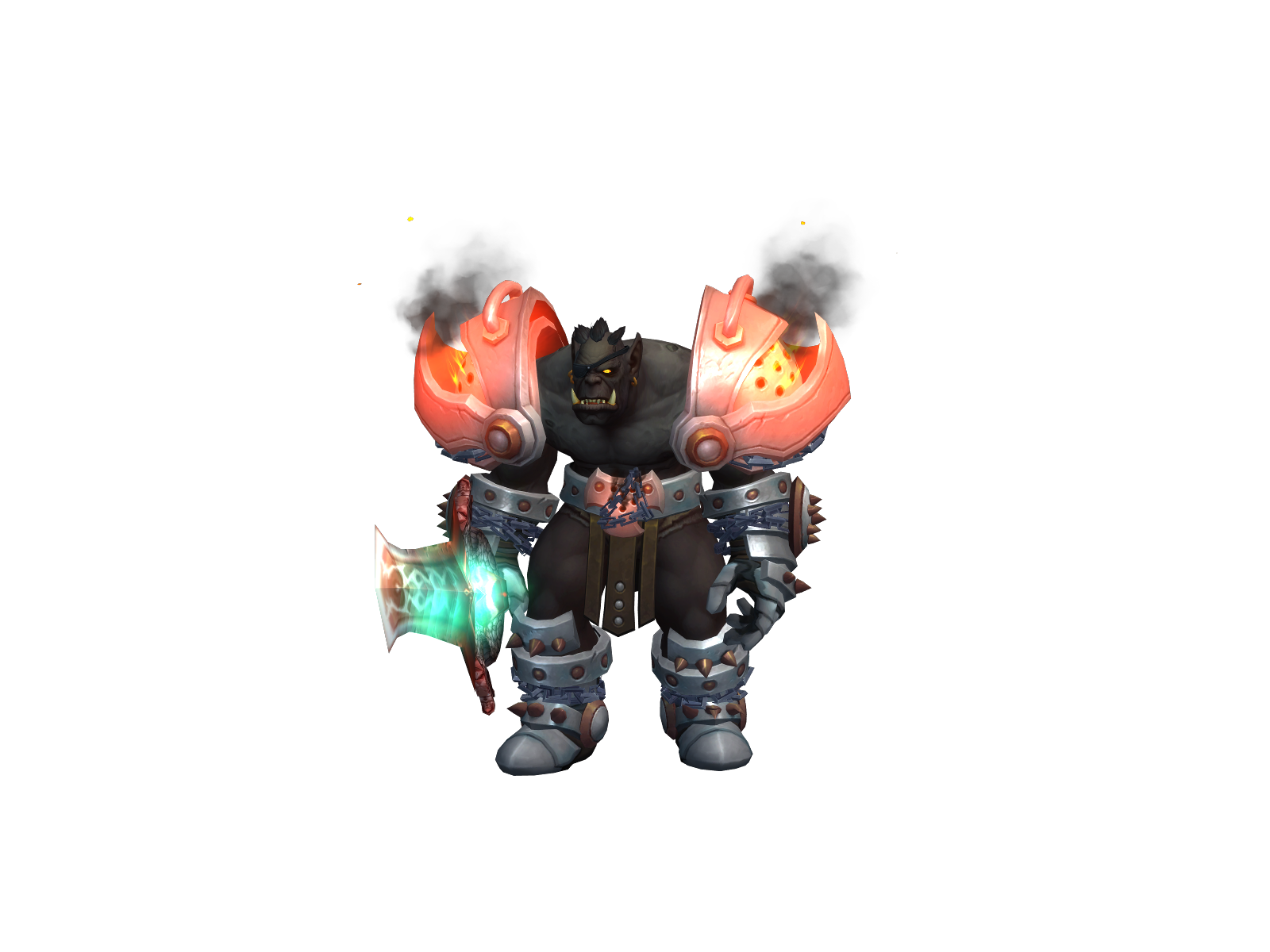 Aggresh 3D character render