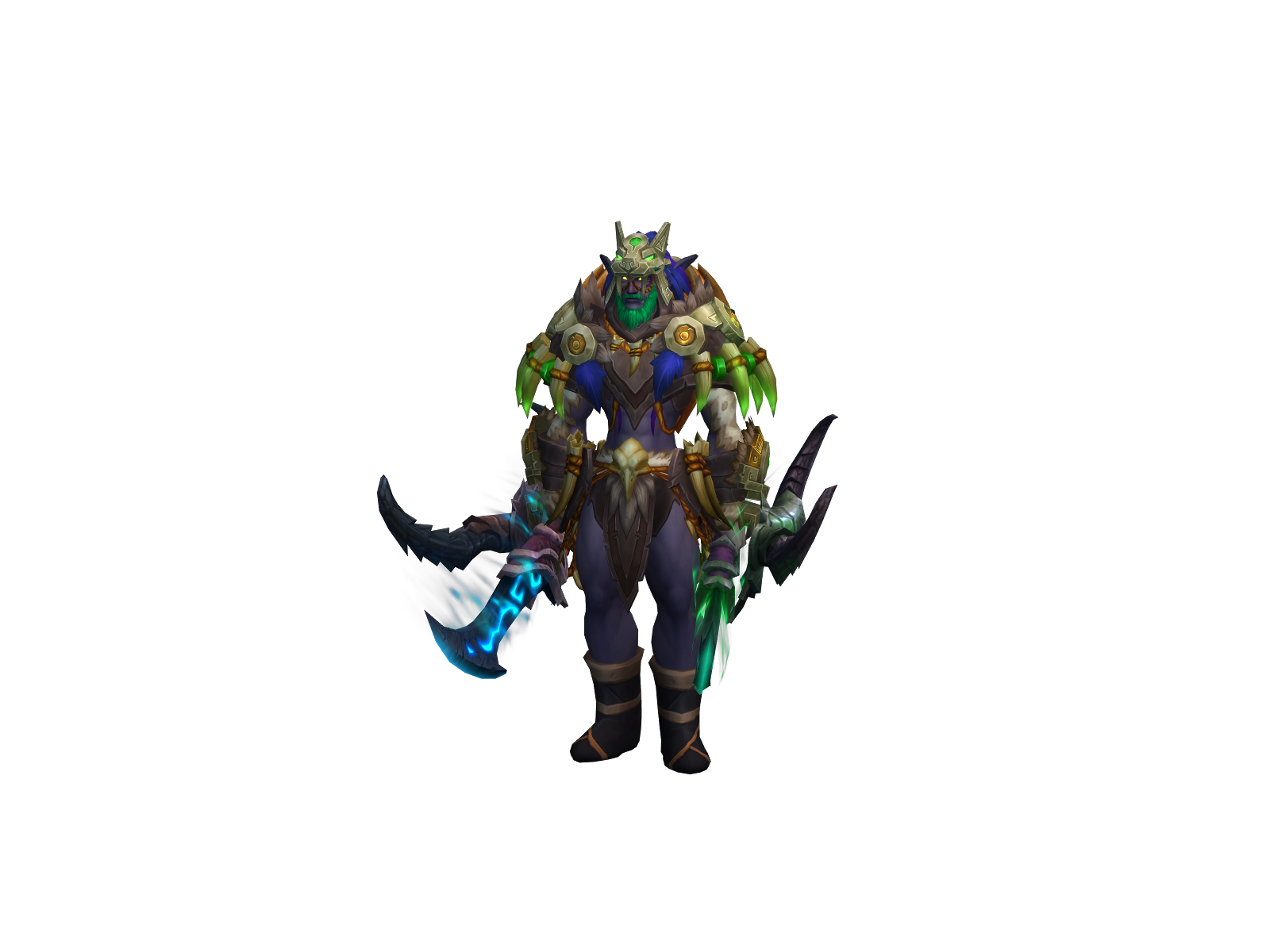 Supnegative 3D character render
