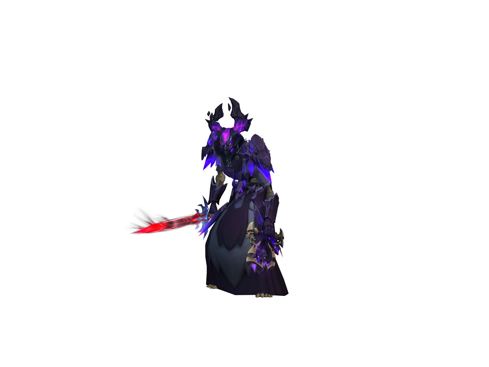 Undeaddestro 3D character render