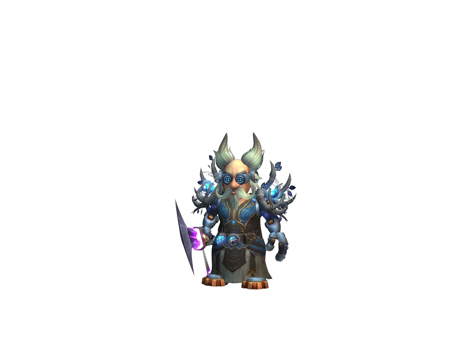Dimebot 3D character render