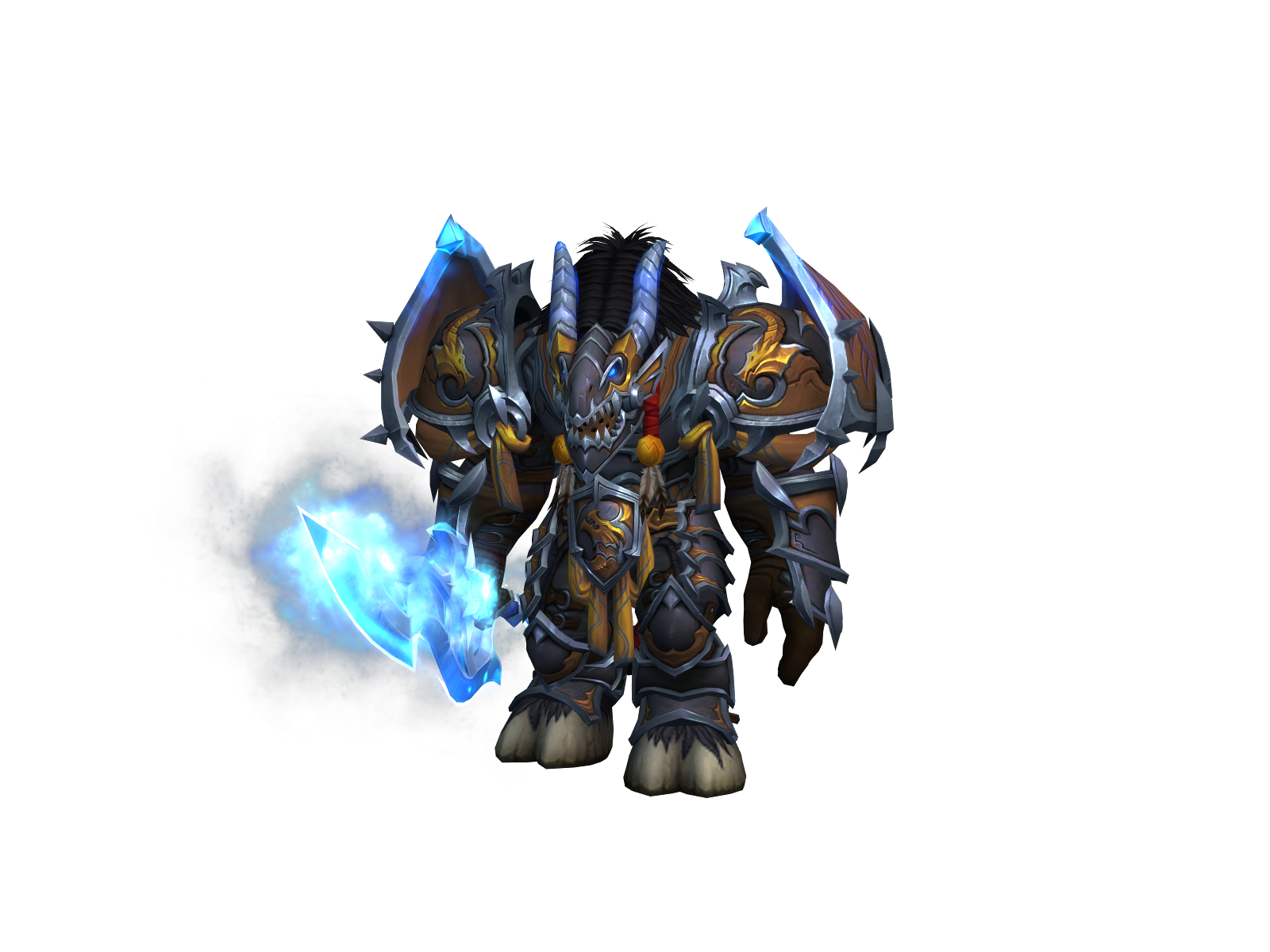 Multiwarrdad 3D character render