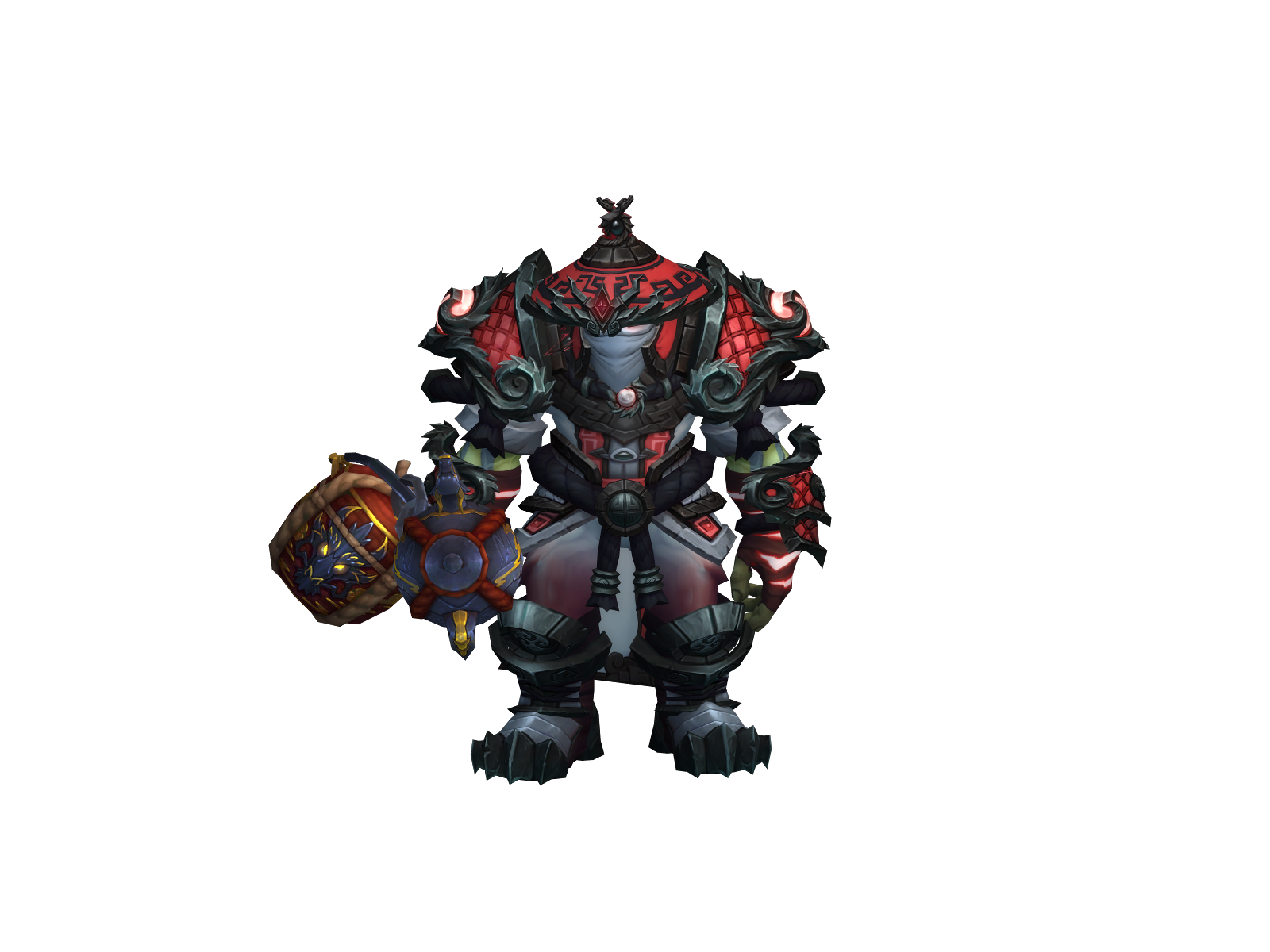 Orcleeh 3D character render