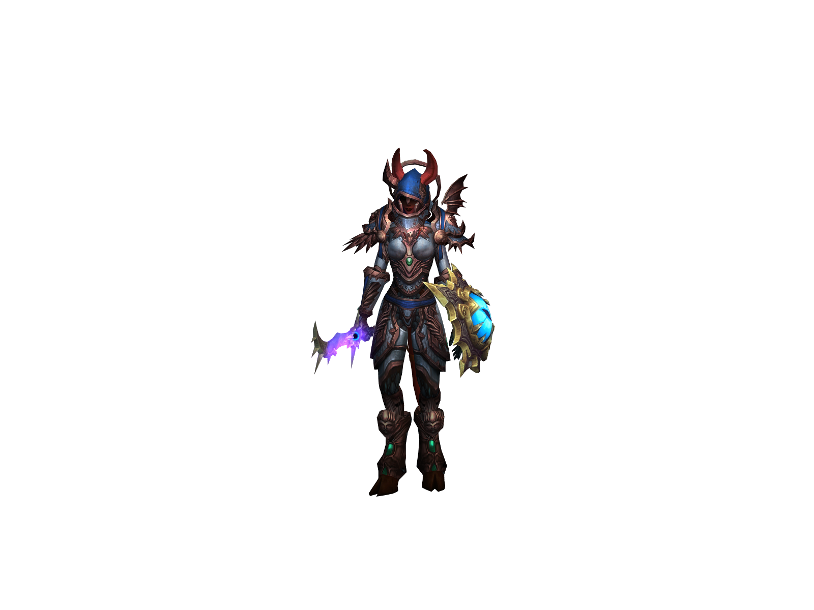 Illarias 3D character render