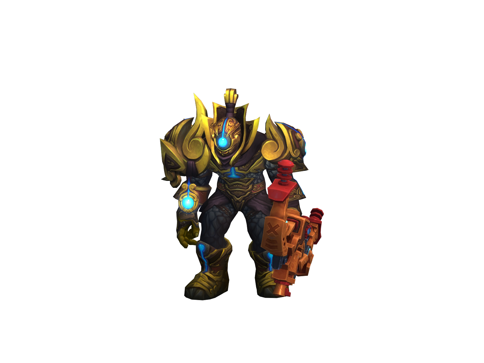 Lejonbramez 3D character render