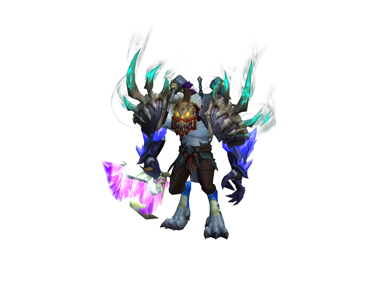 Tcenter 3D character render
