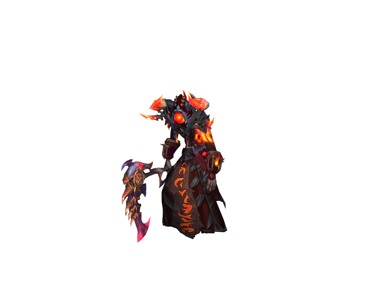 Ghuall 3D character render