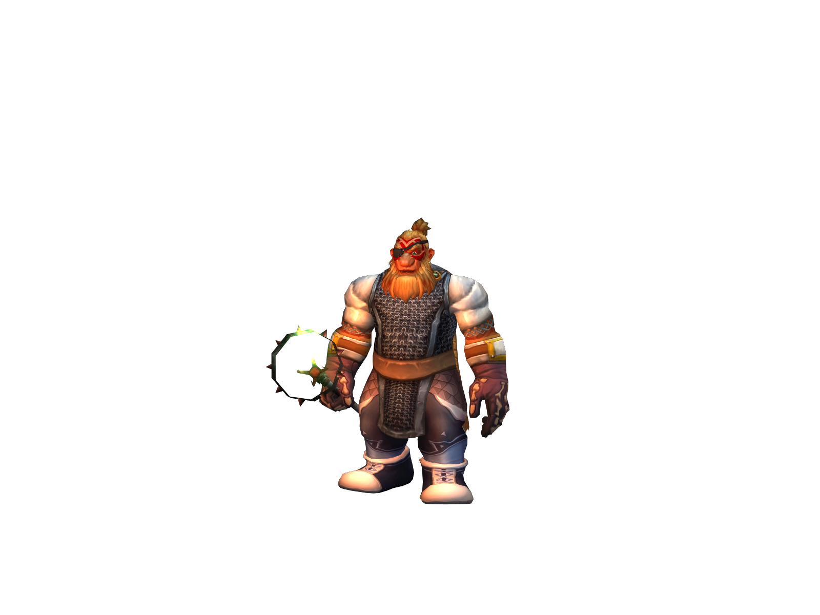Bushikatagi 3D character render