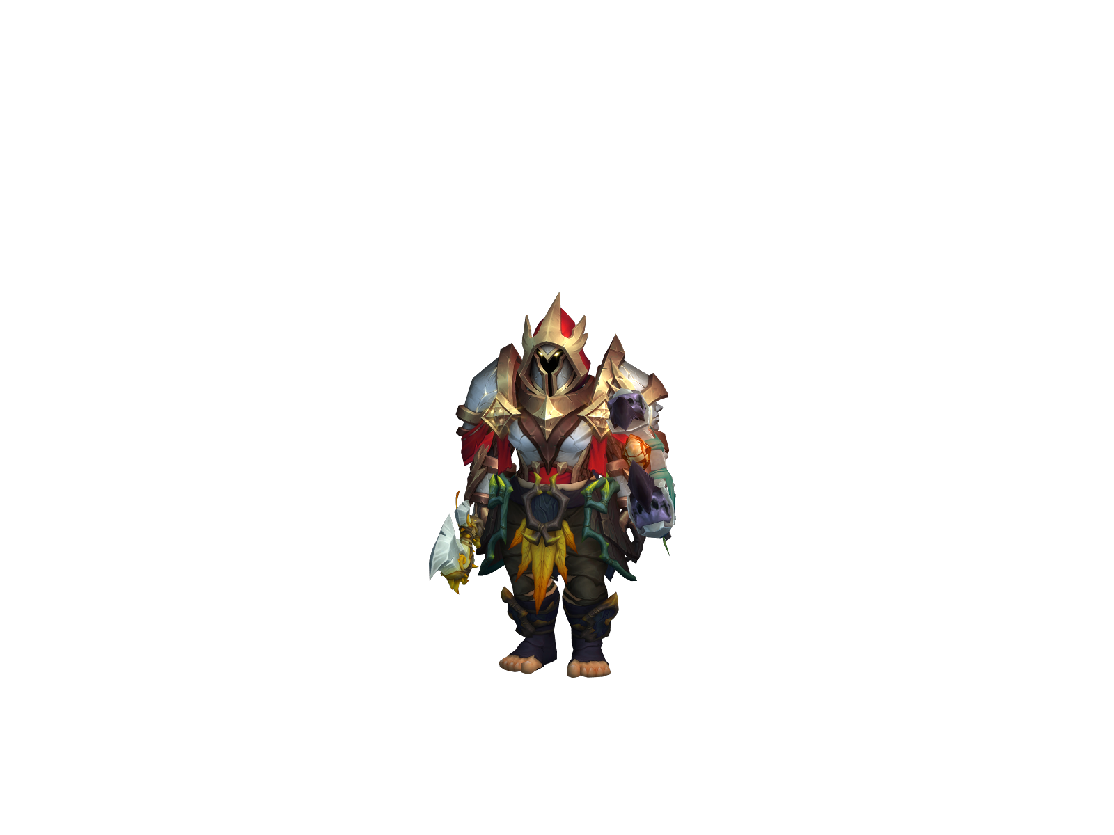 Steans 3D character render