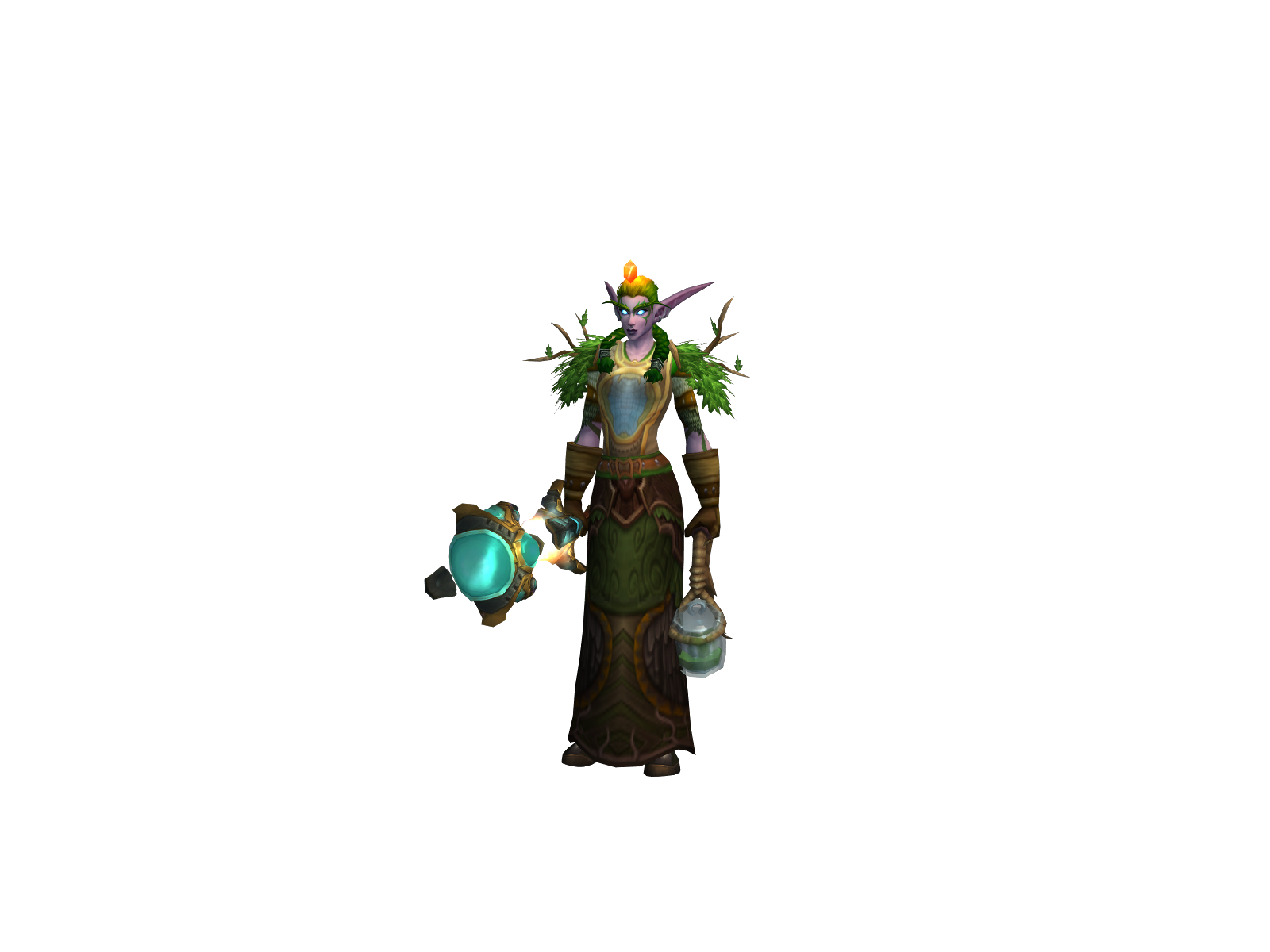 Omoha 3D character render