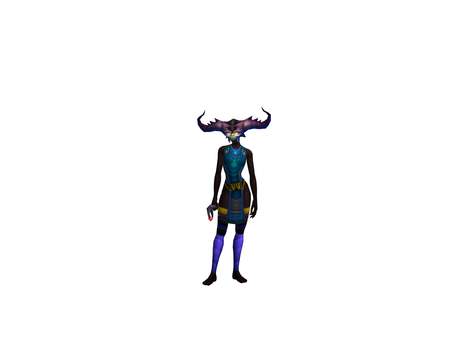 Wuli 3D character render