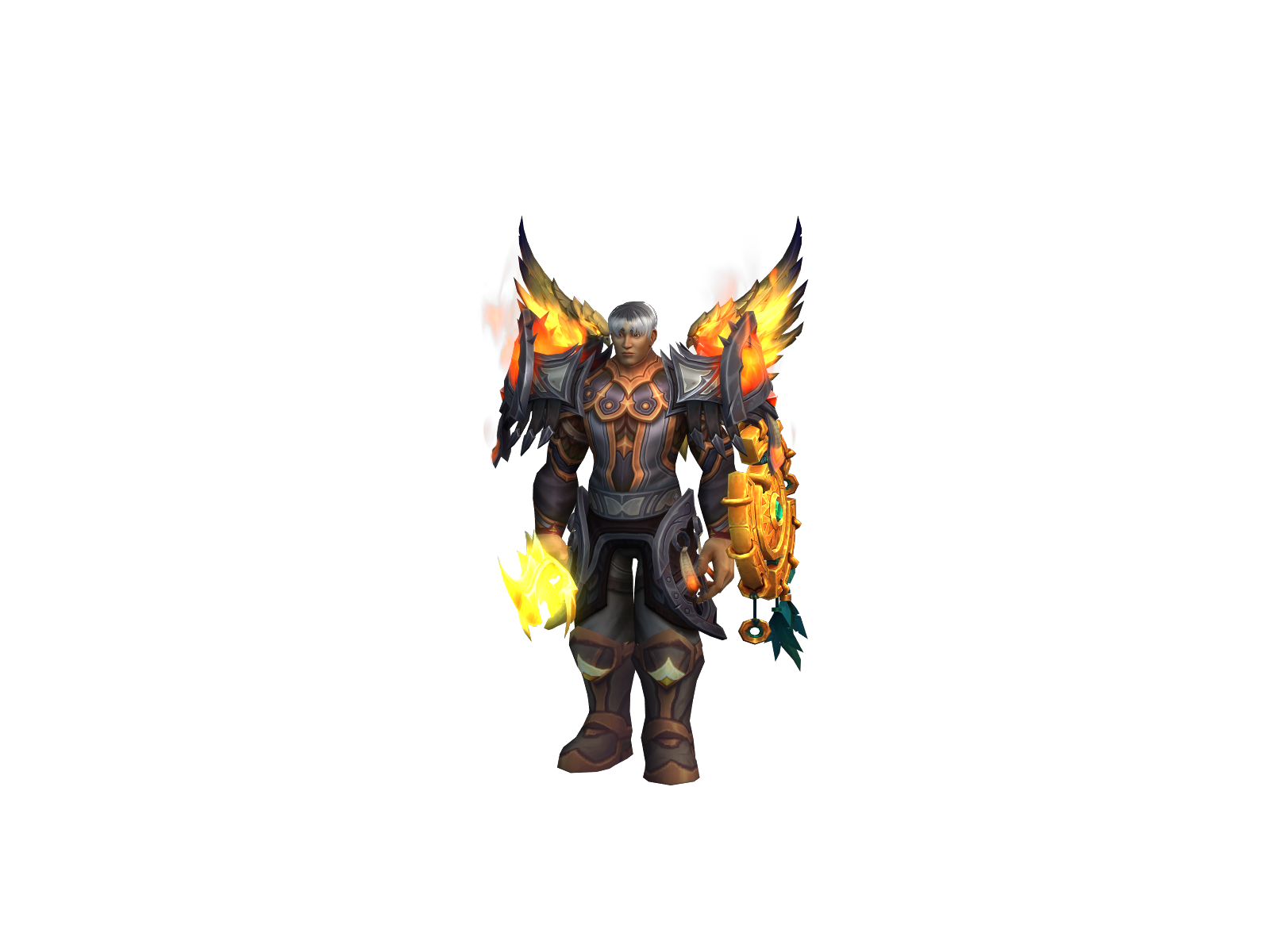 Mcha 3D character render