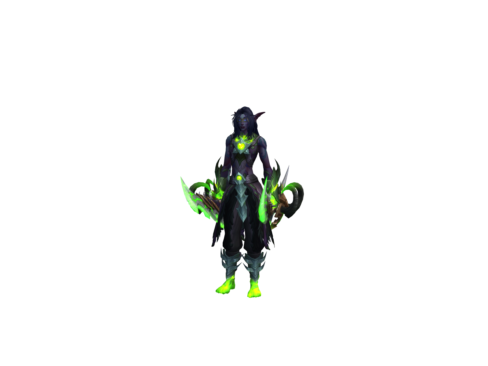 Illadaree 3D character render