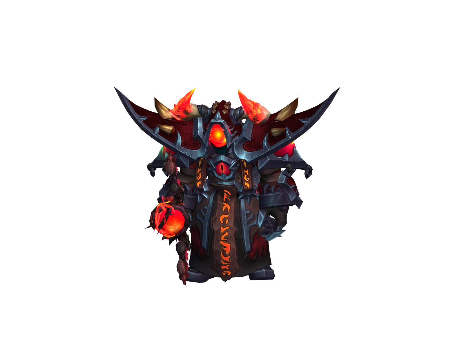 Unblockable 3D character render