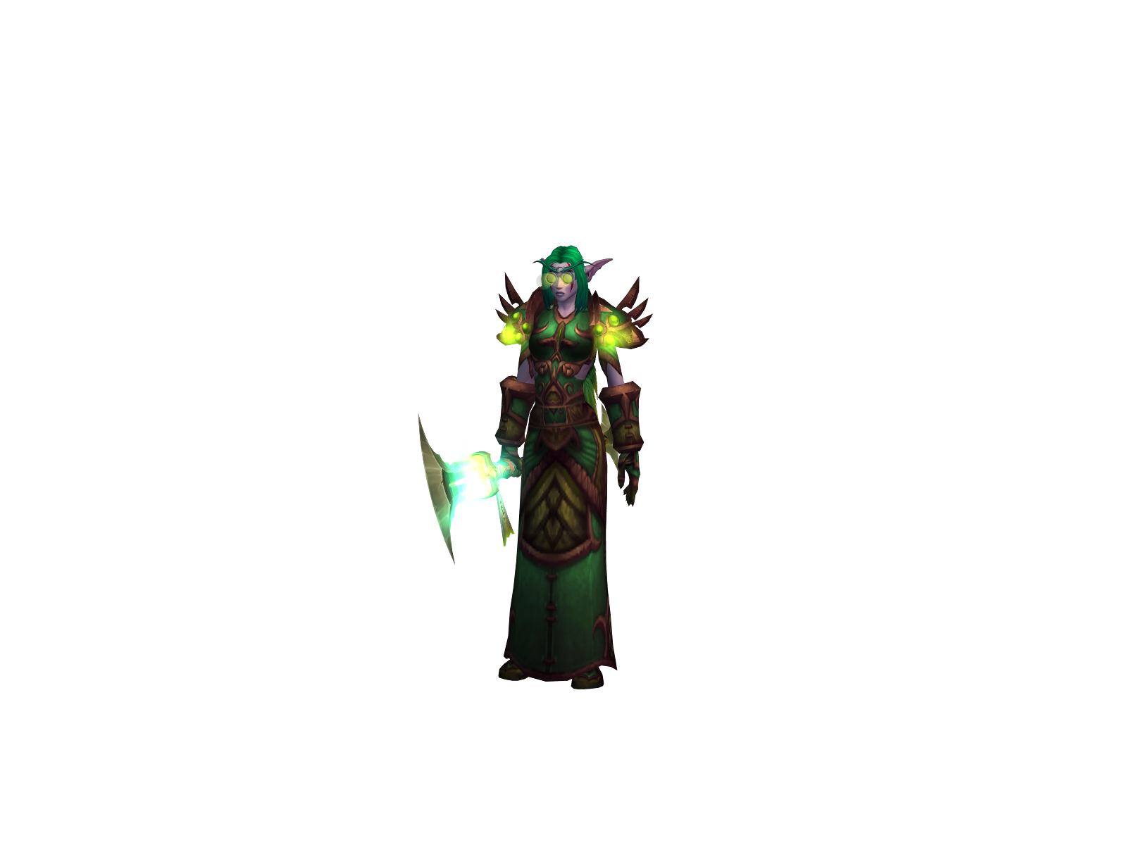 Scape 3D character render