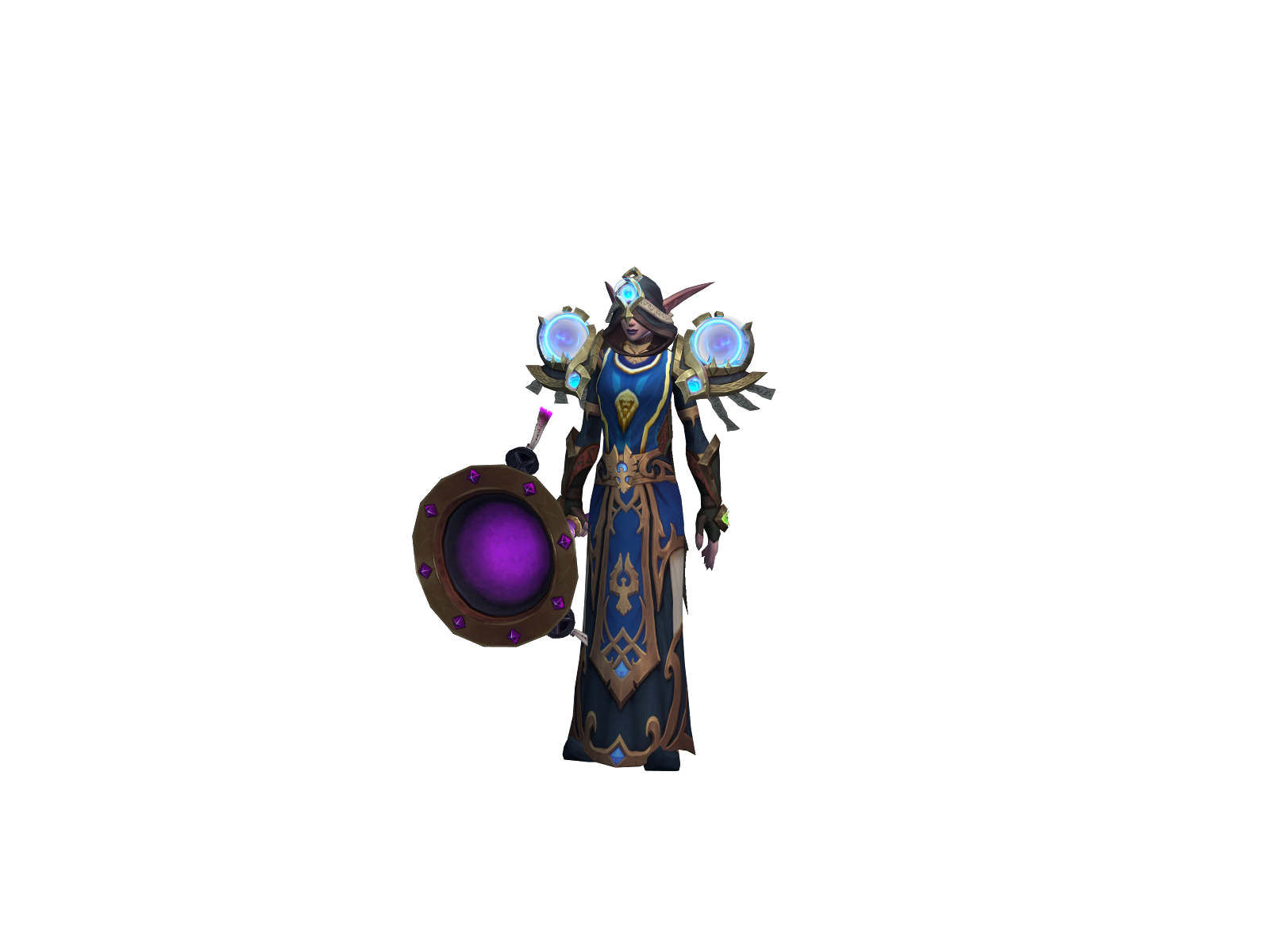 Highlemental 3D character render