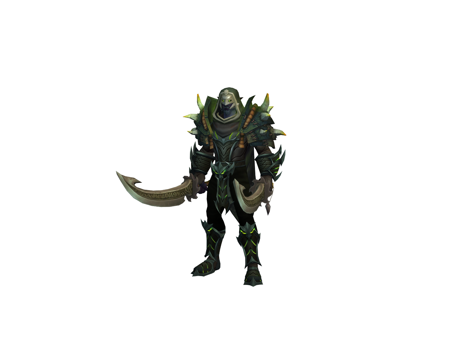 Pokiot 3D character render