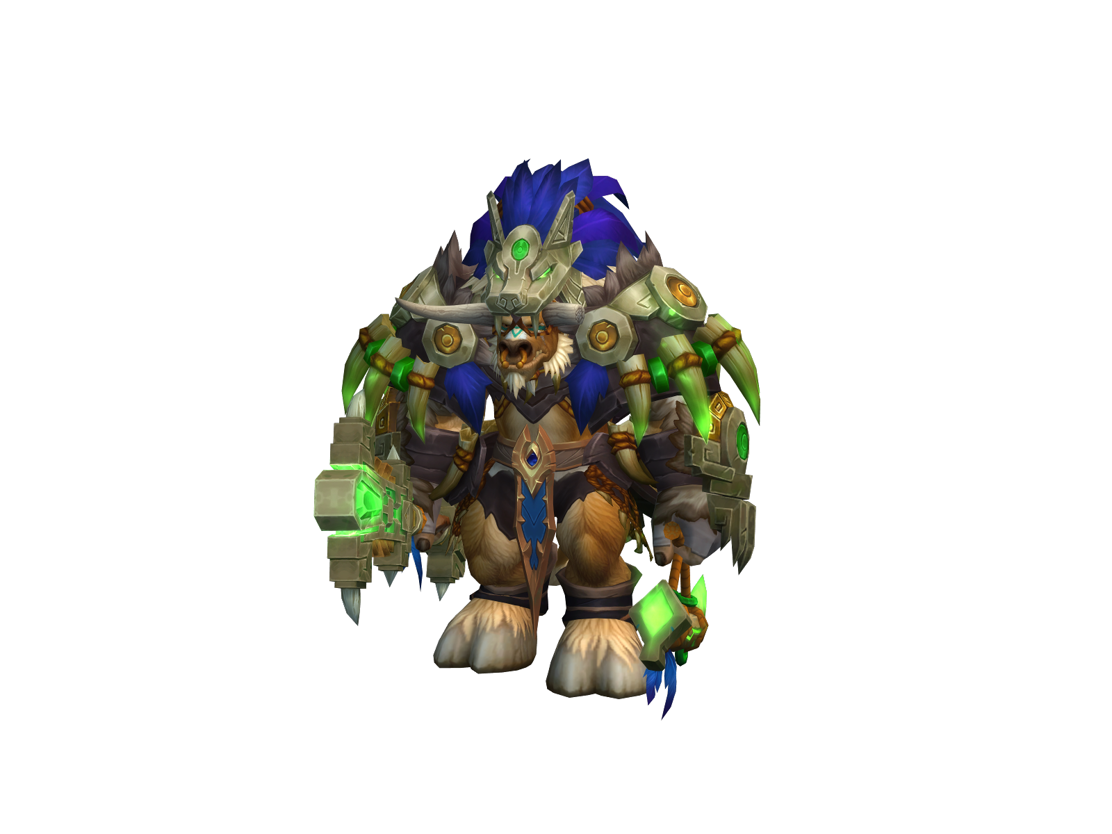 Wôrstdruid 3D character render