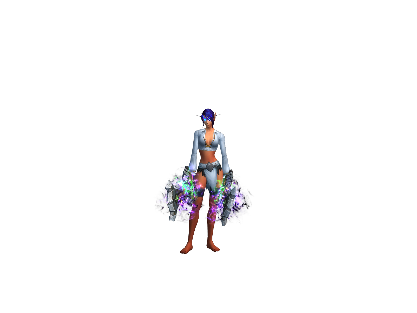 Zardh 3D character render