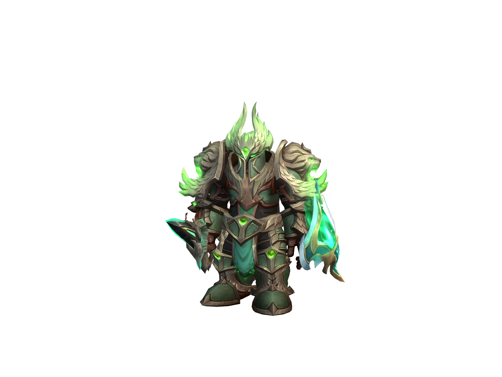Maxholy 3D character render