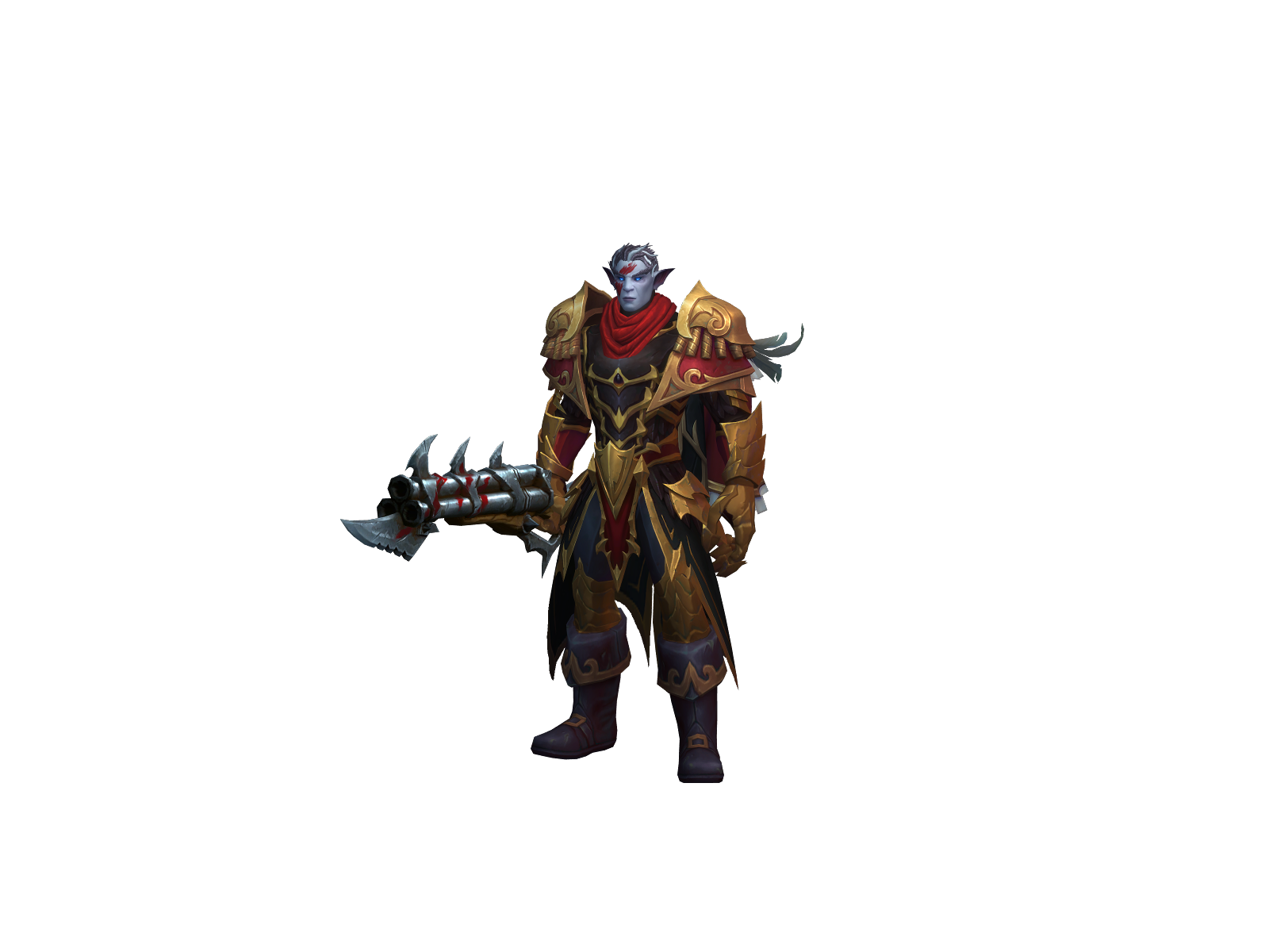 Croah 3D character render