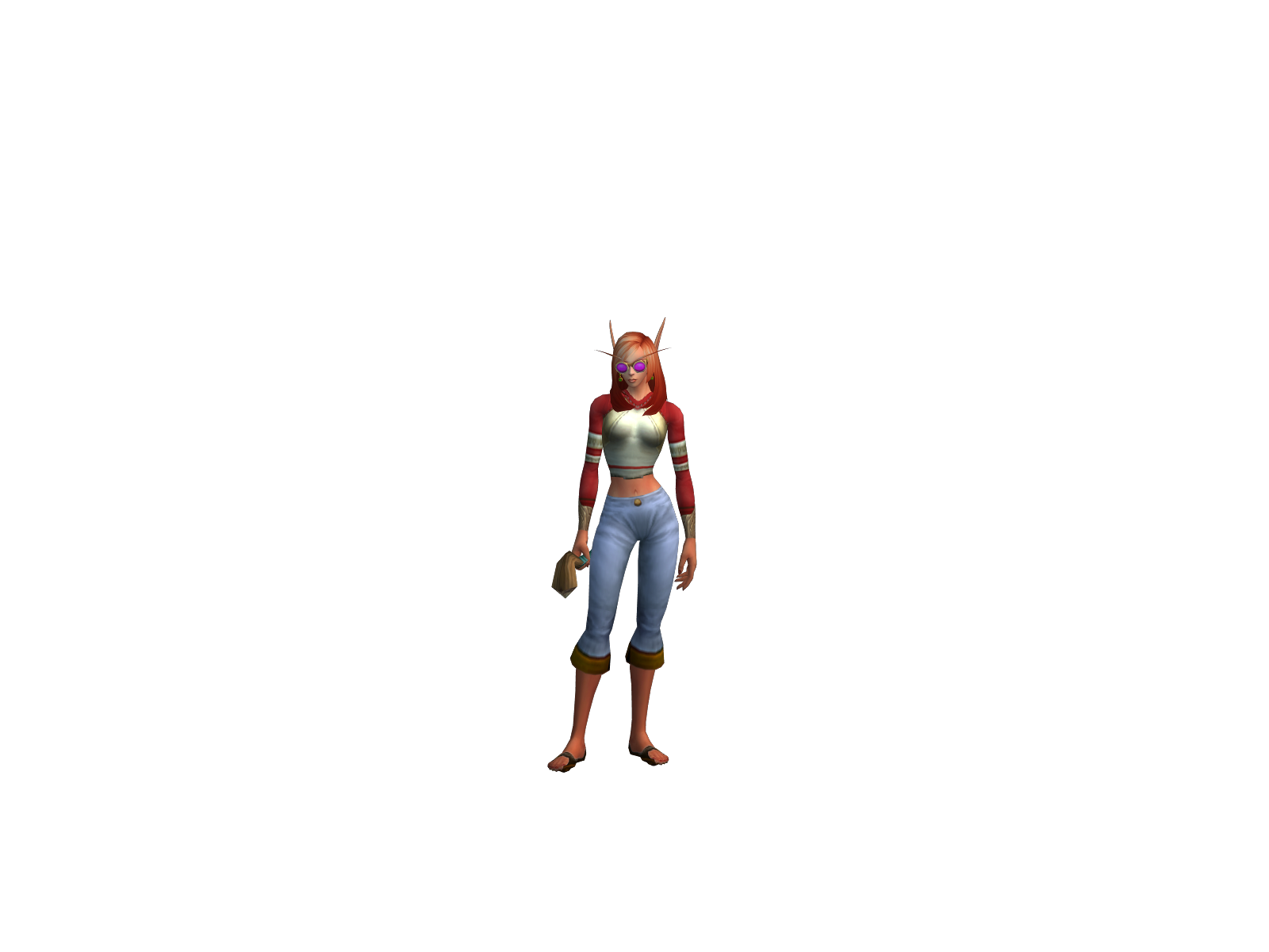Ekros 3D character render