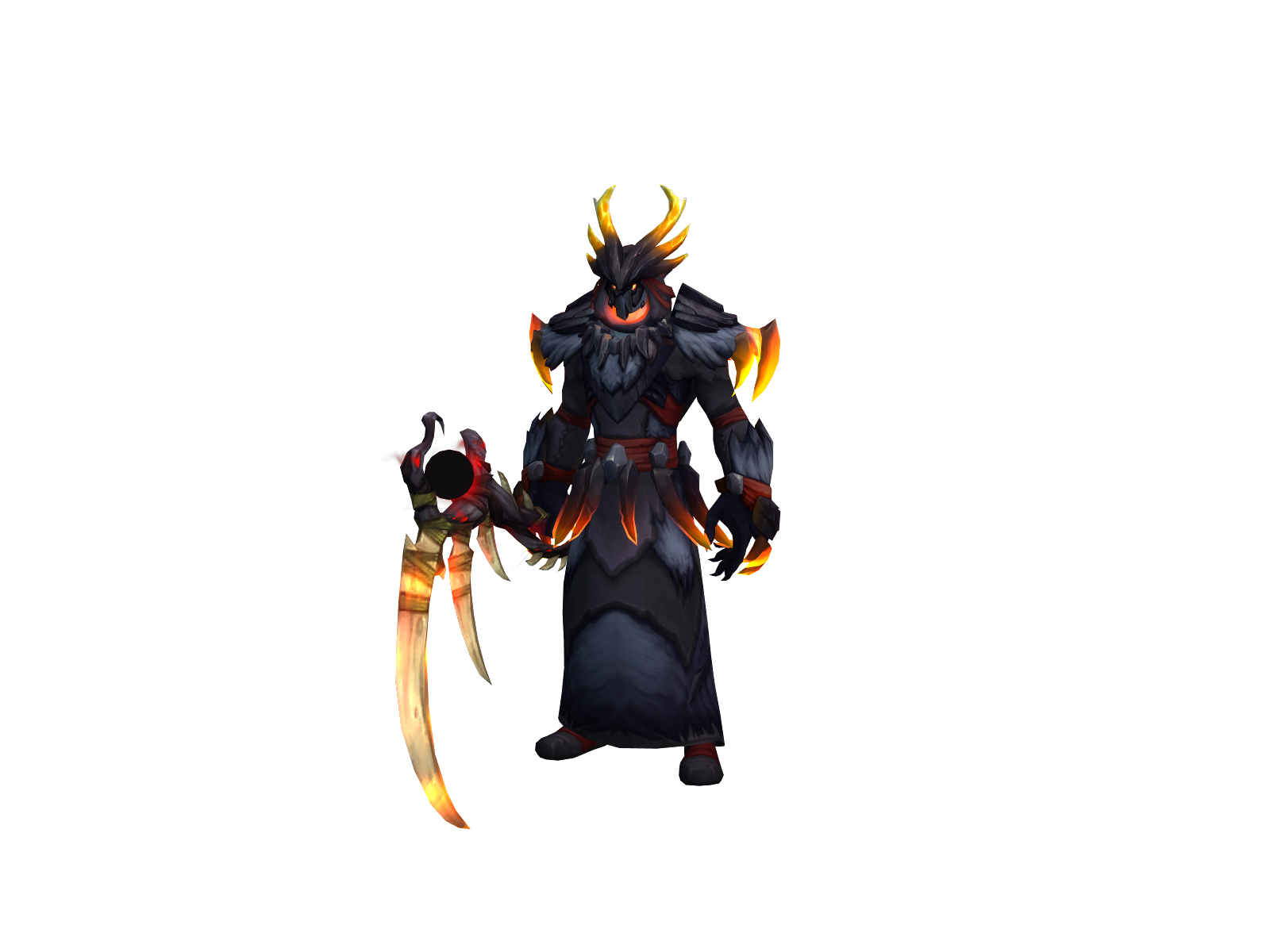 Feigndrood 3D character render