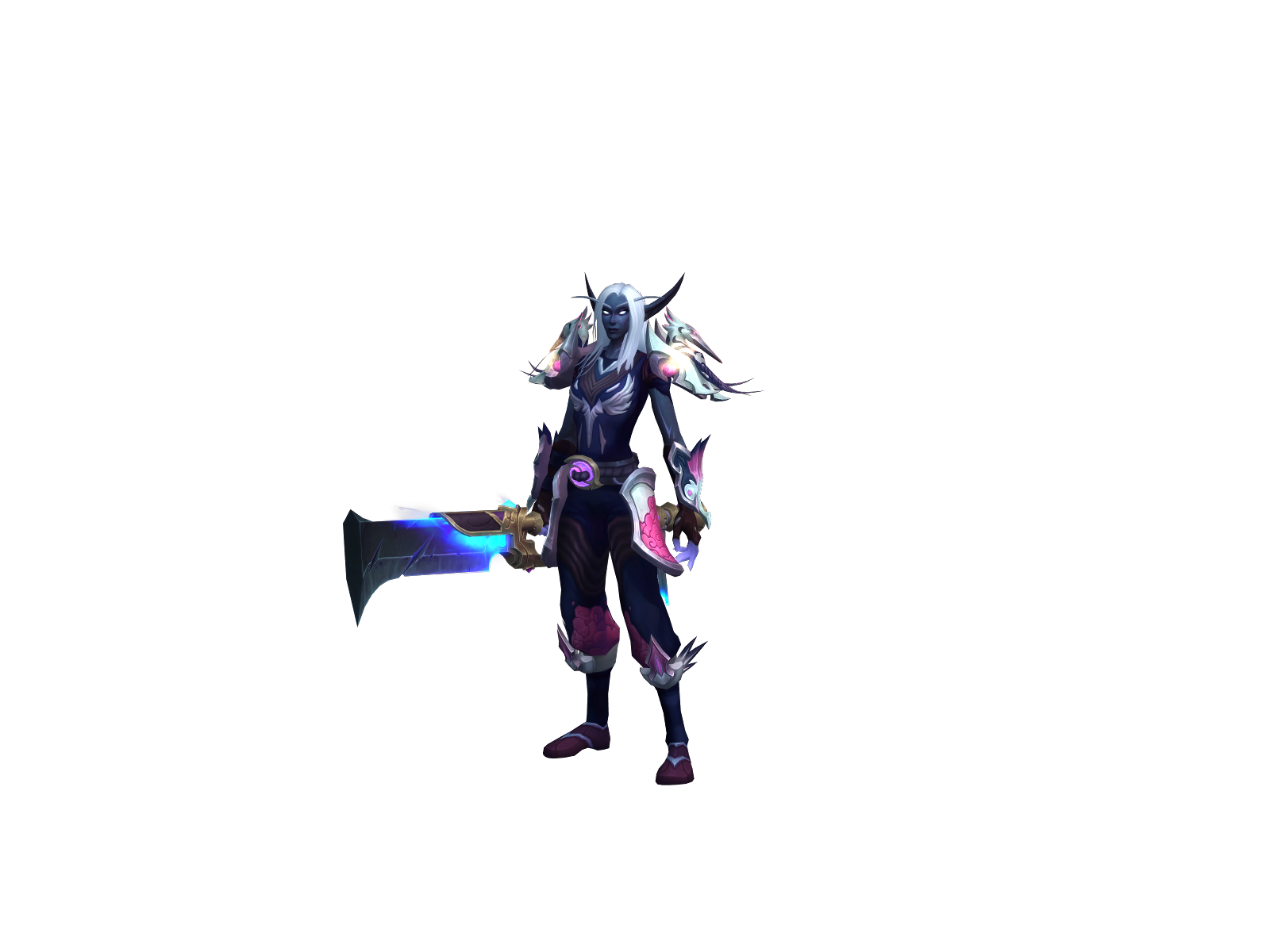 Raavah 3D character render
