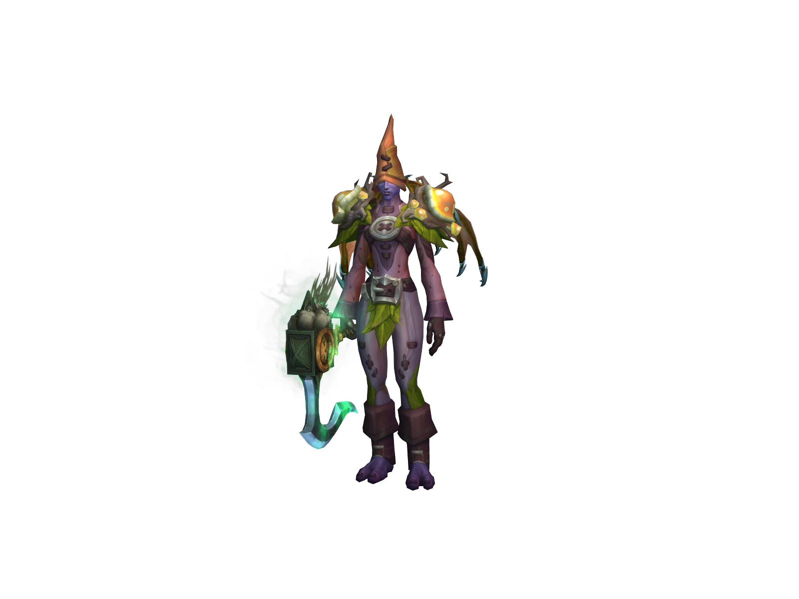 Nyoass 3D character render