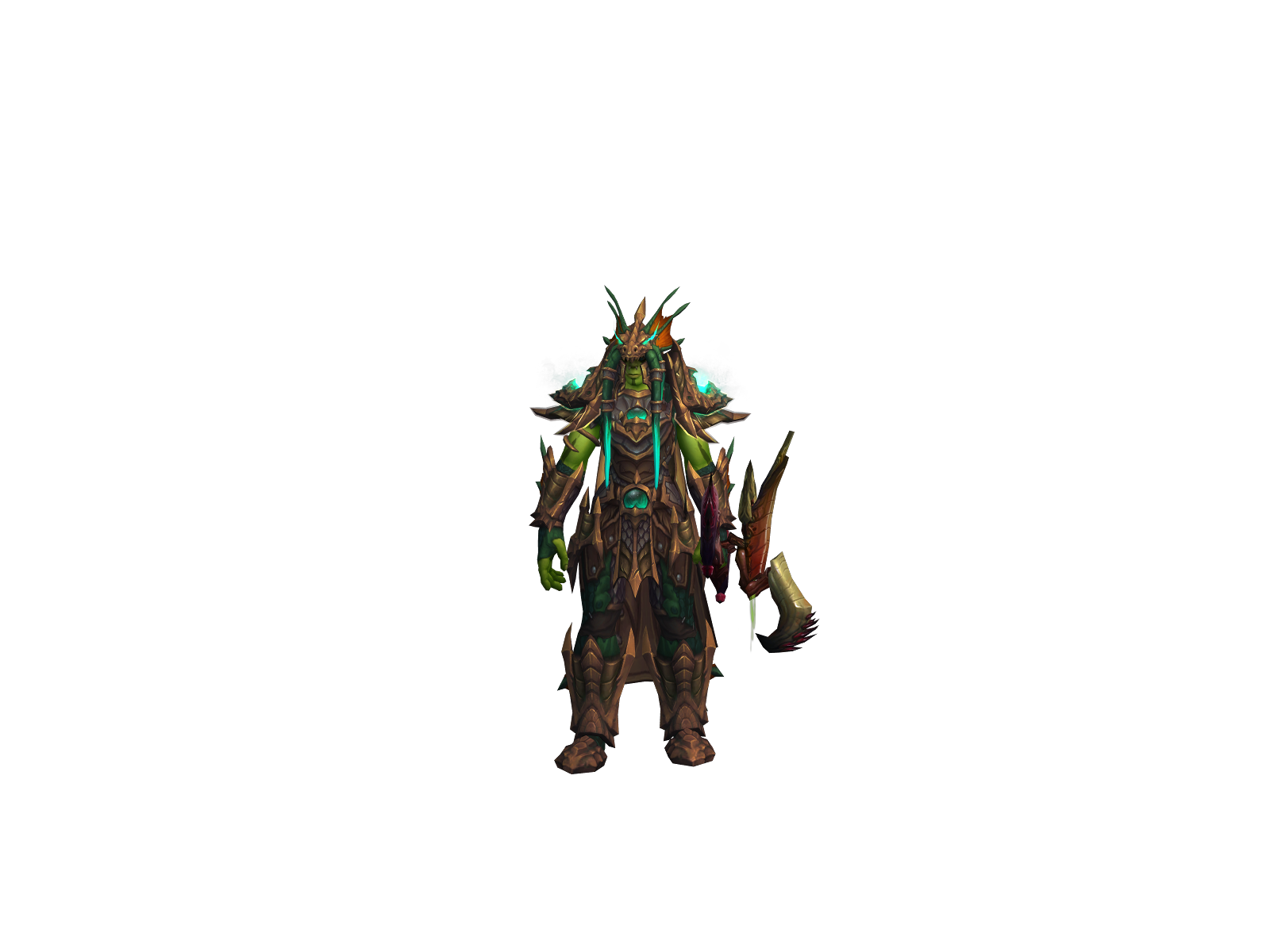 Tenshadowz 3D character render