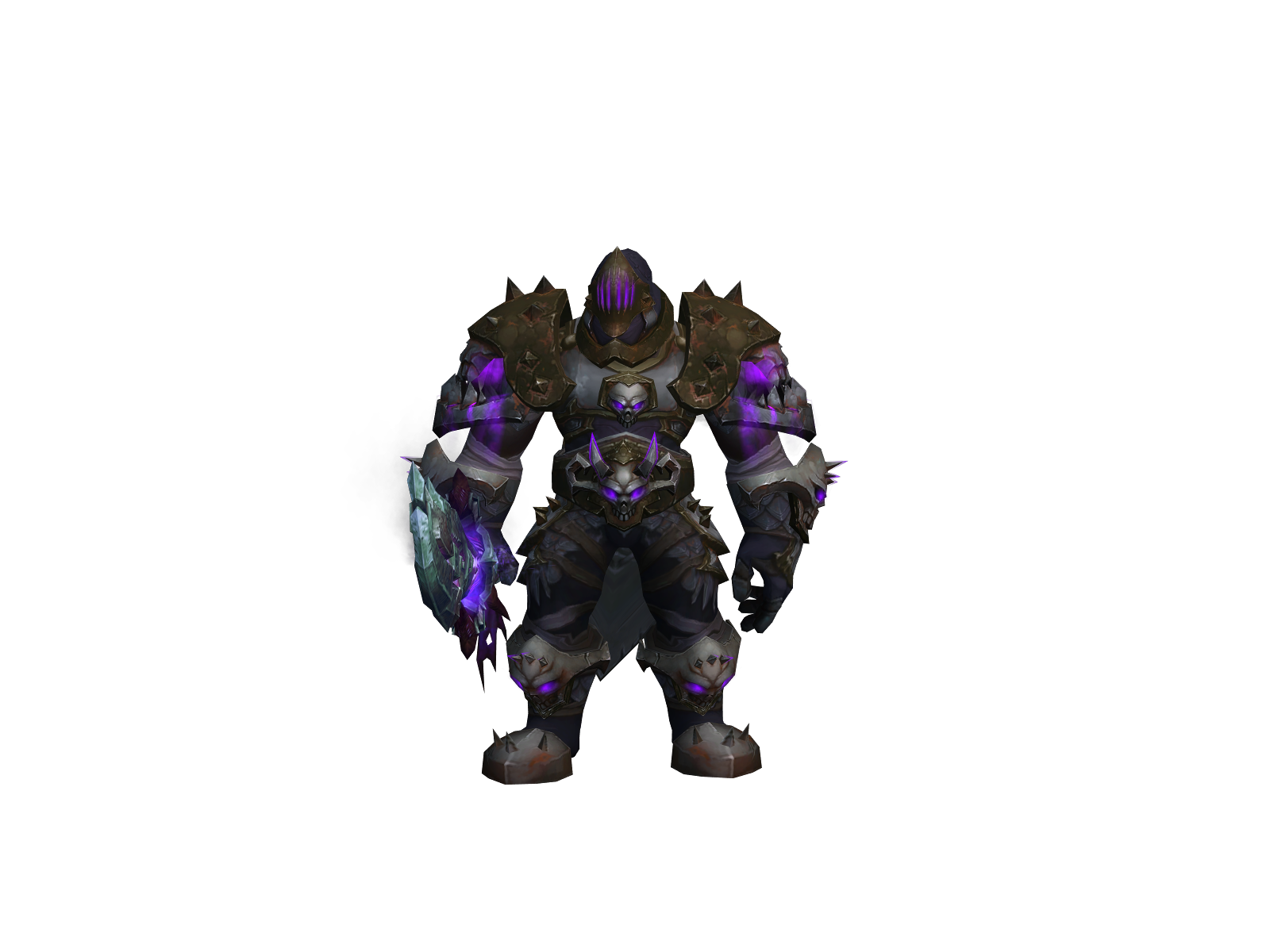Crabskin 3D character render