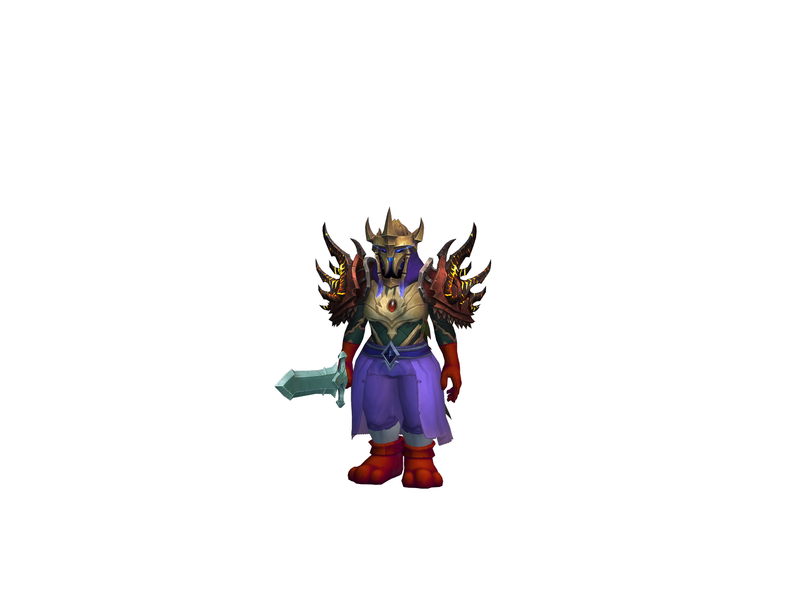 Alfaiate 3D character render