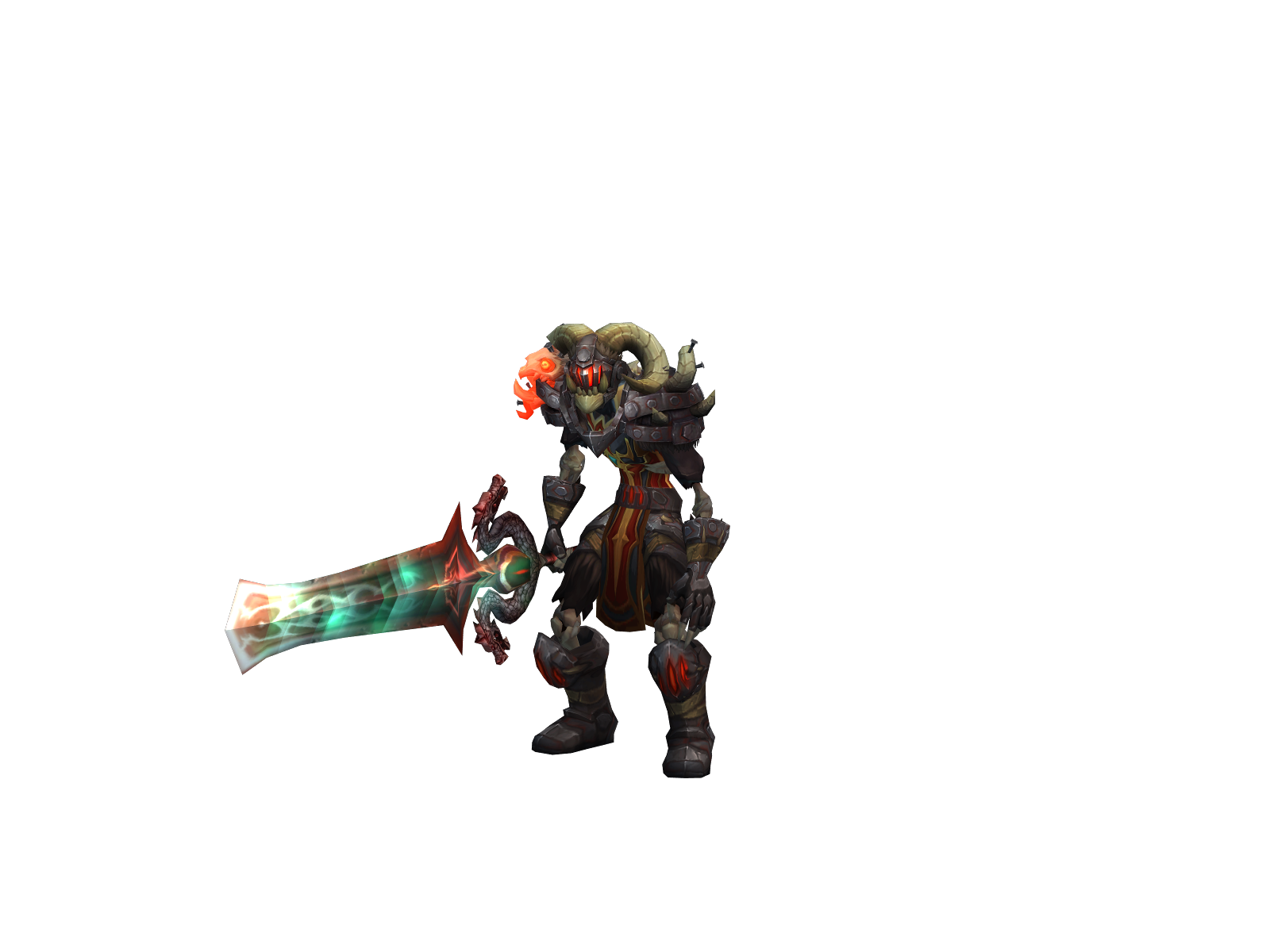 Jerald 3D character render