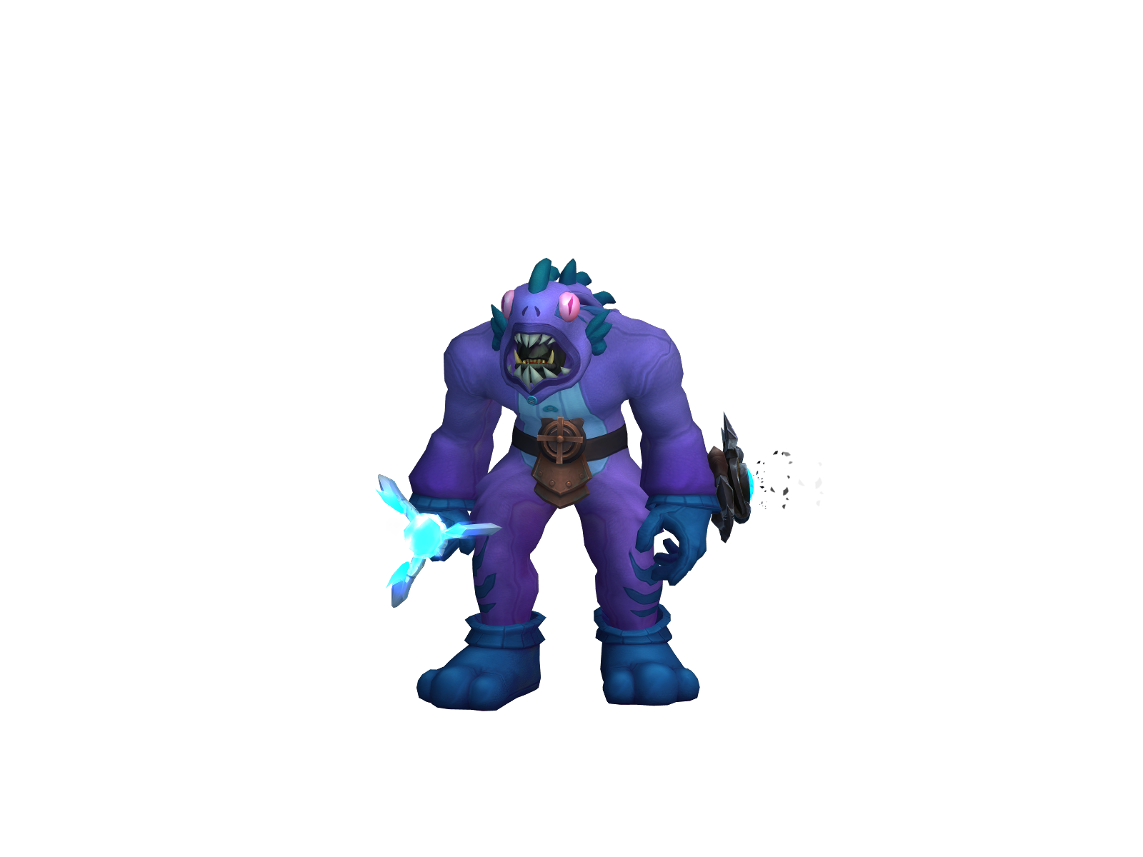 Sunkensoul 3D character render