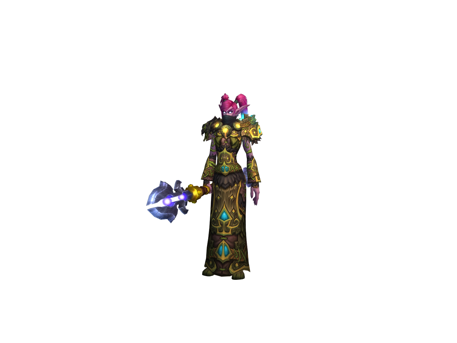 Esìl 3D character render