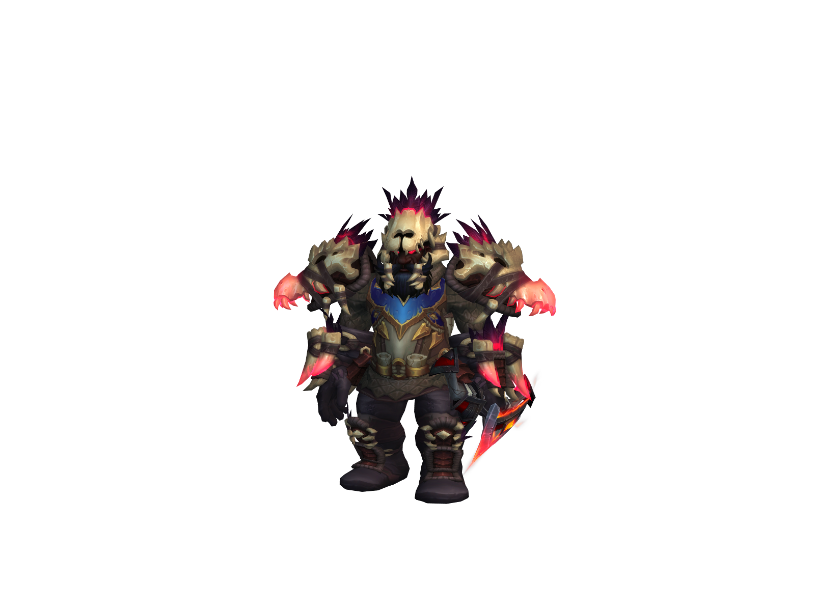Buckee 3D character render