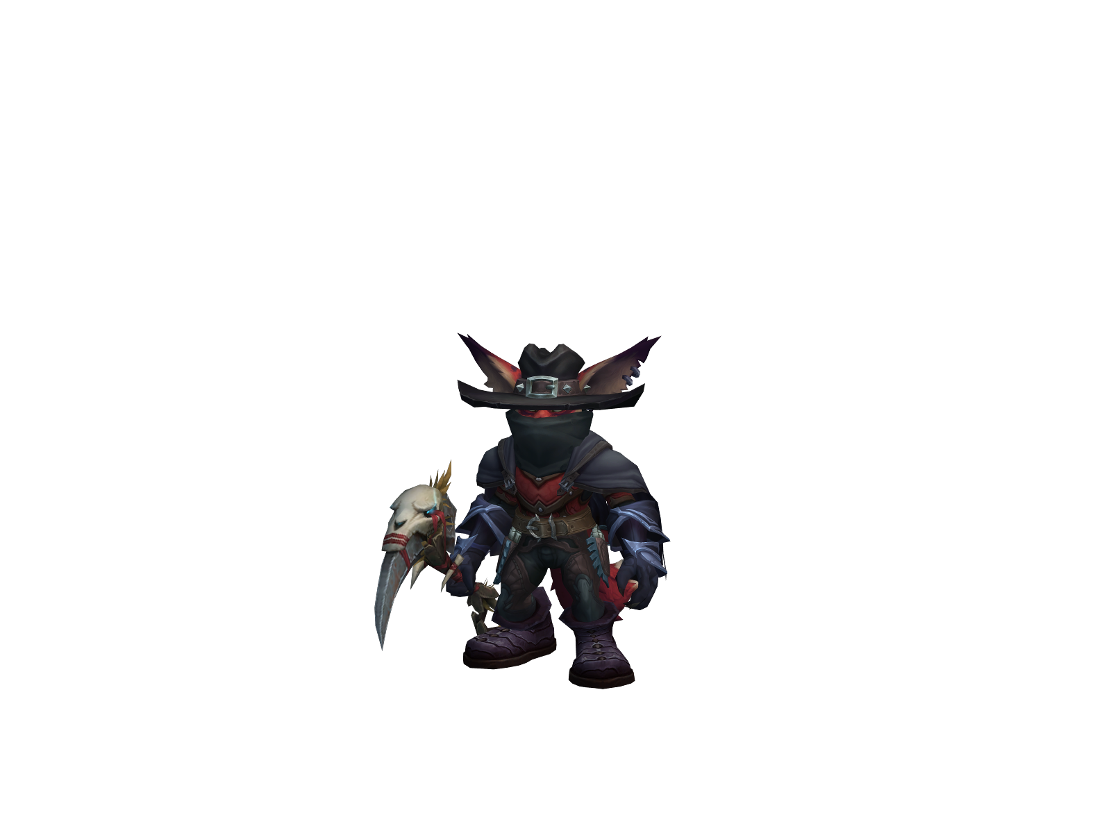 Parapunchez 3D character render