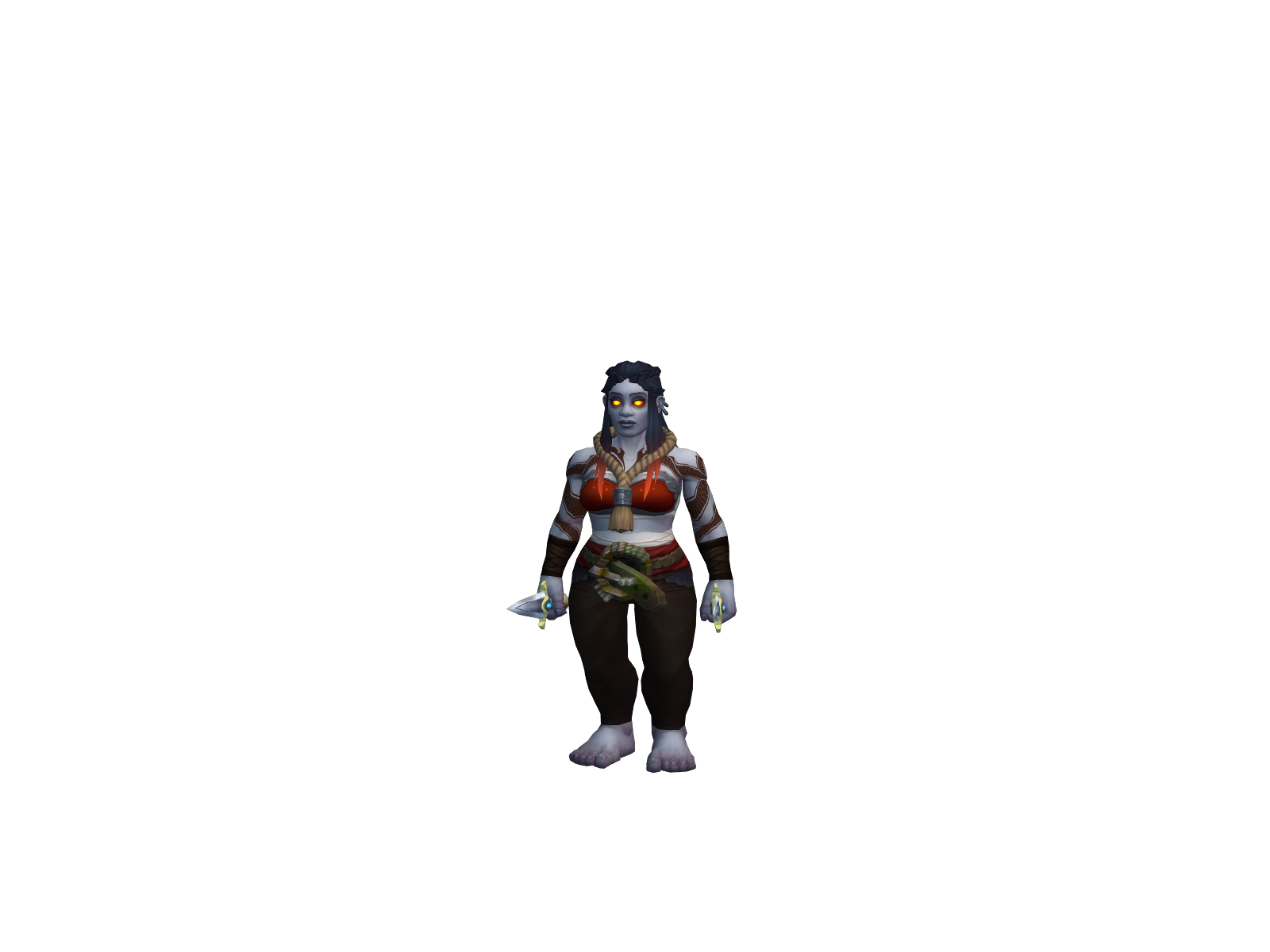 Eyja 3D character render