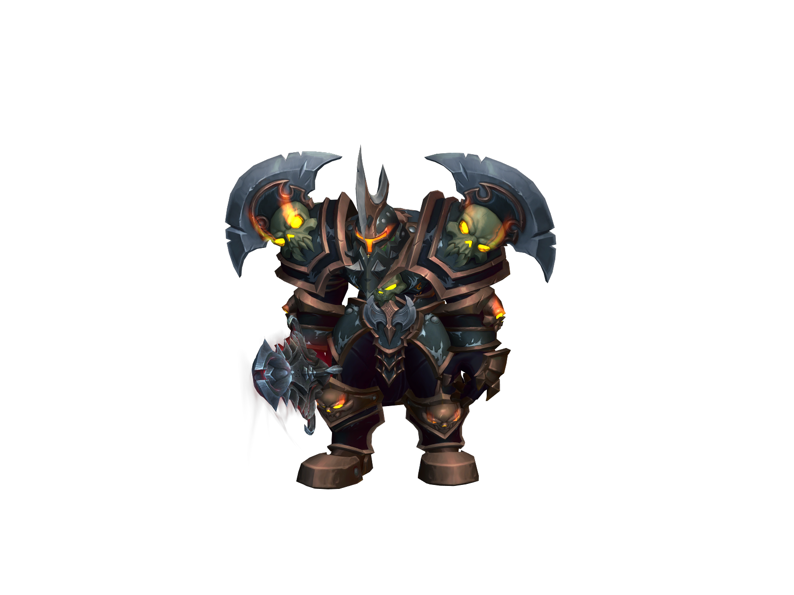 Onsläught 3D character render