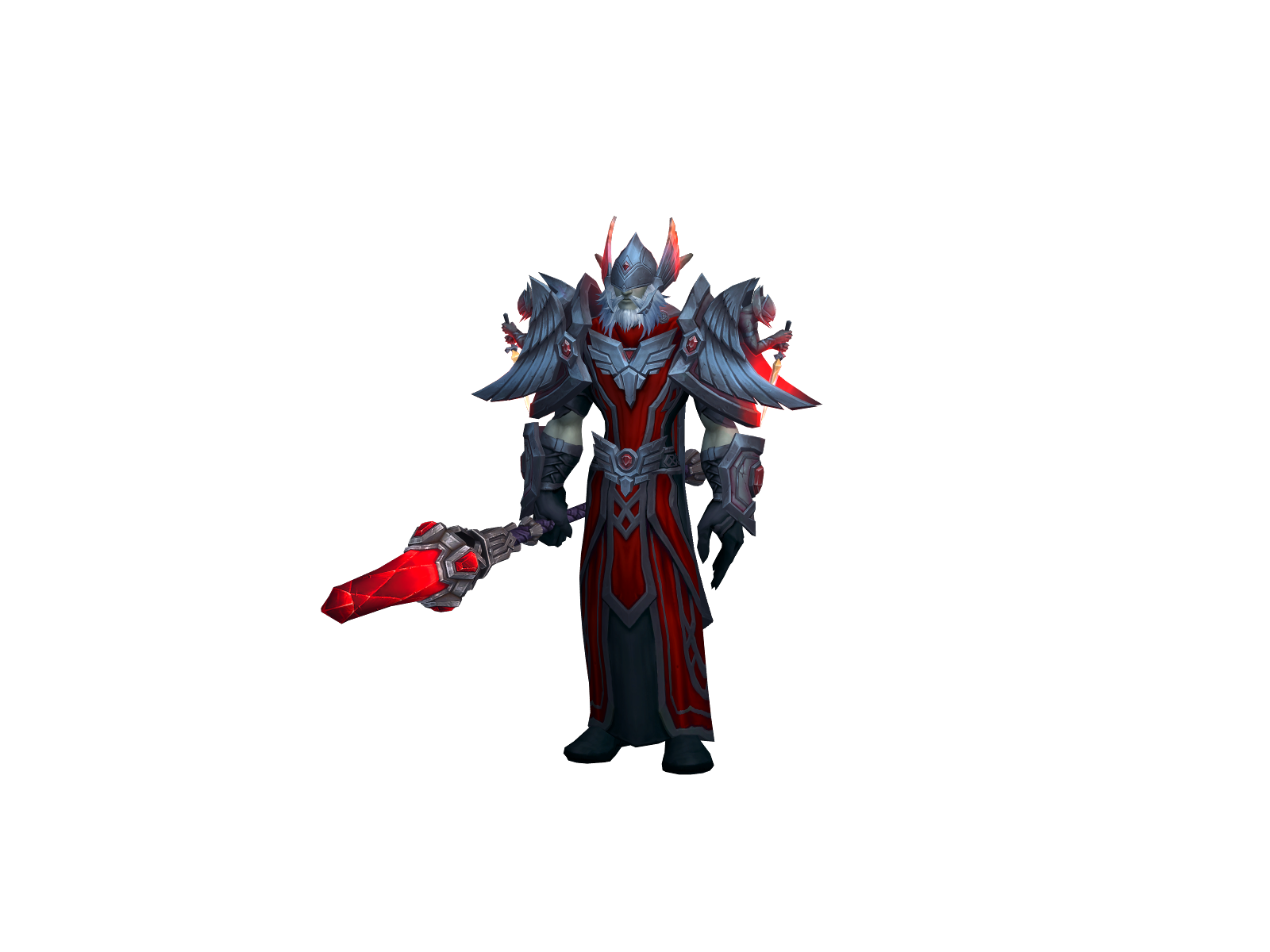 Hermeneutic 3D character render