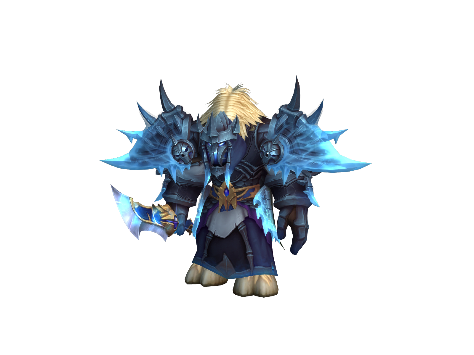 Trisagion 3D character render