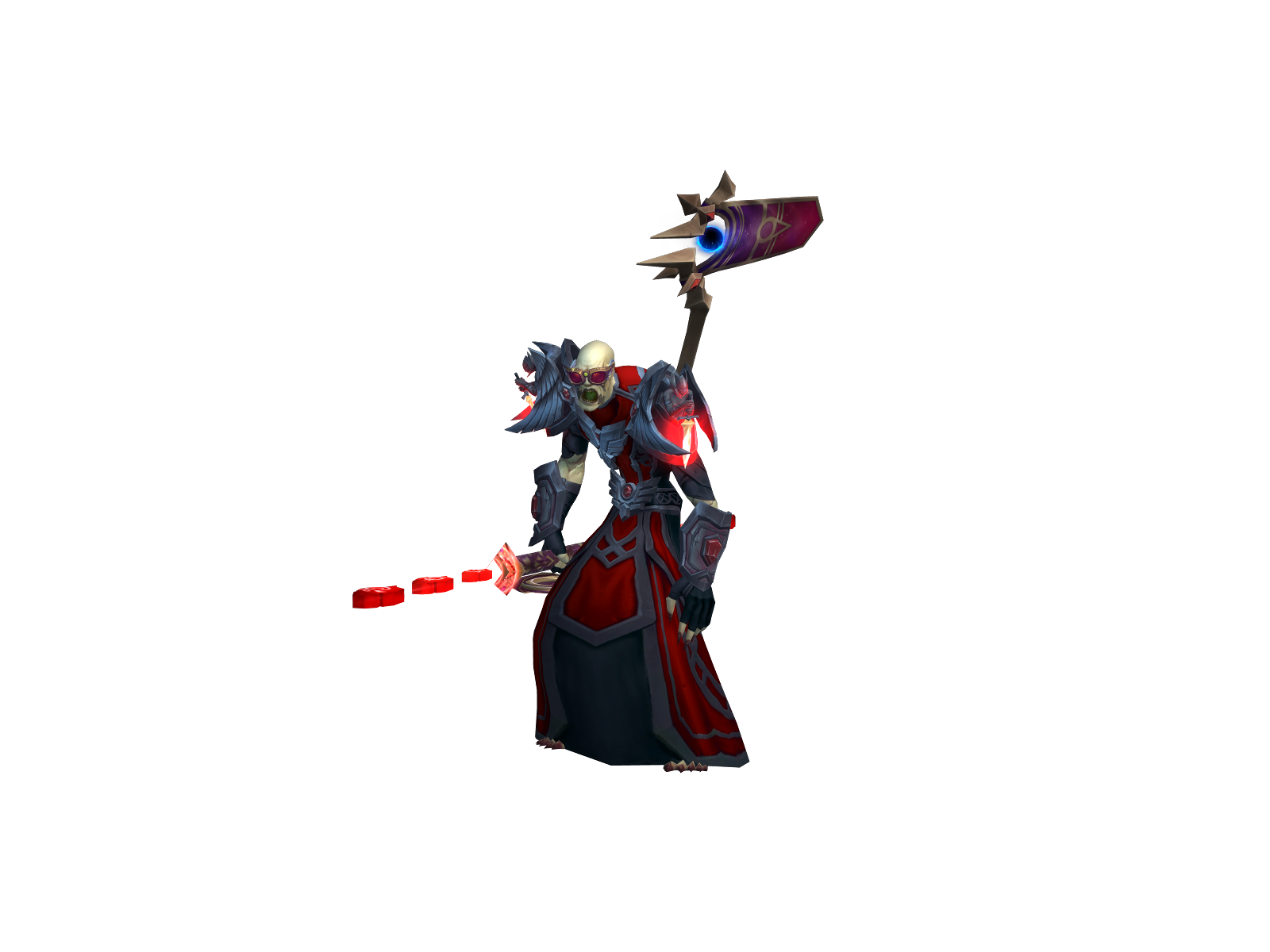 Nachoe 3D character render