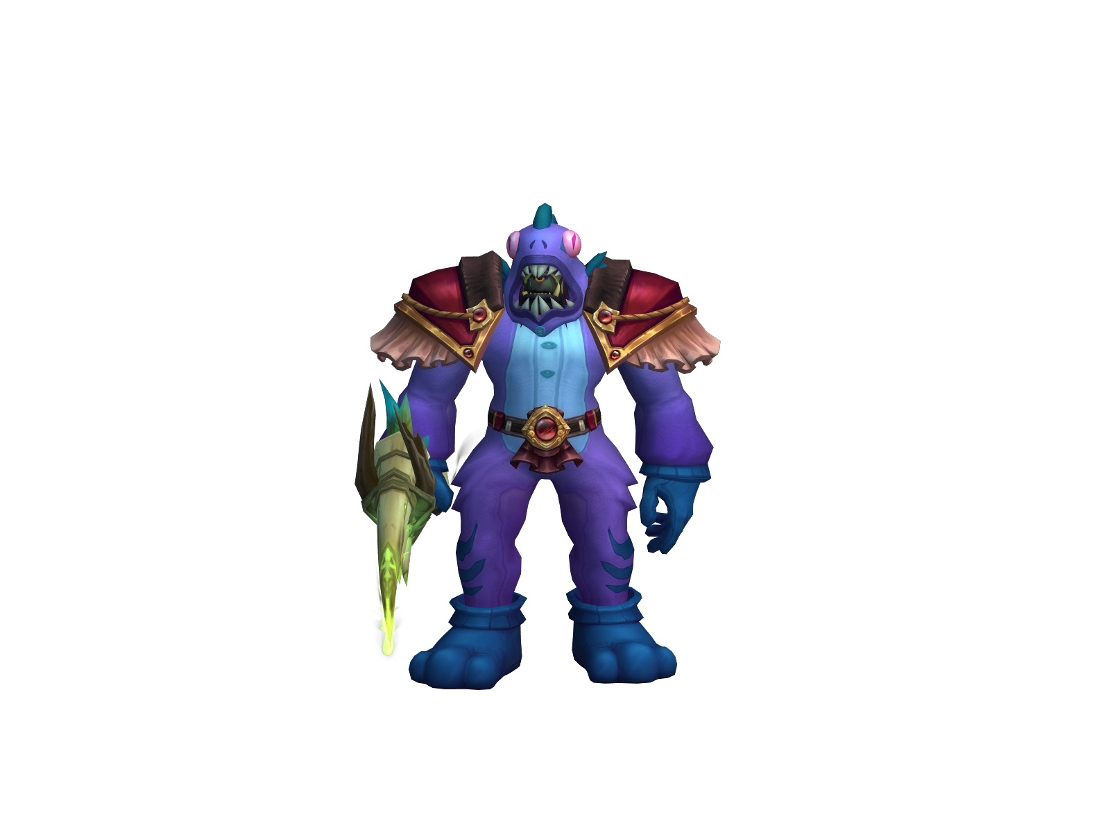 Mukahn 3D character render