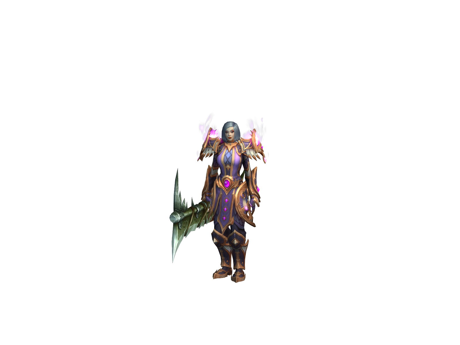 Metallíka 3D character render