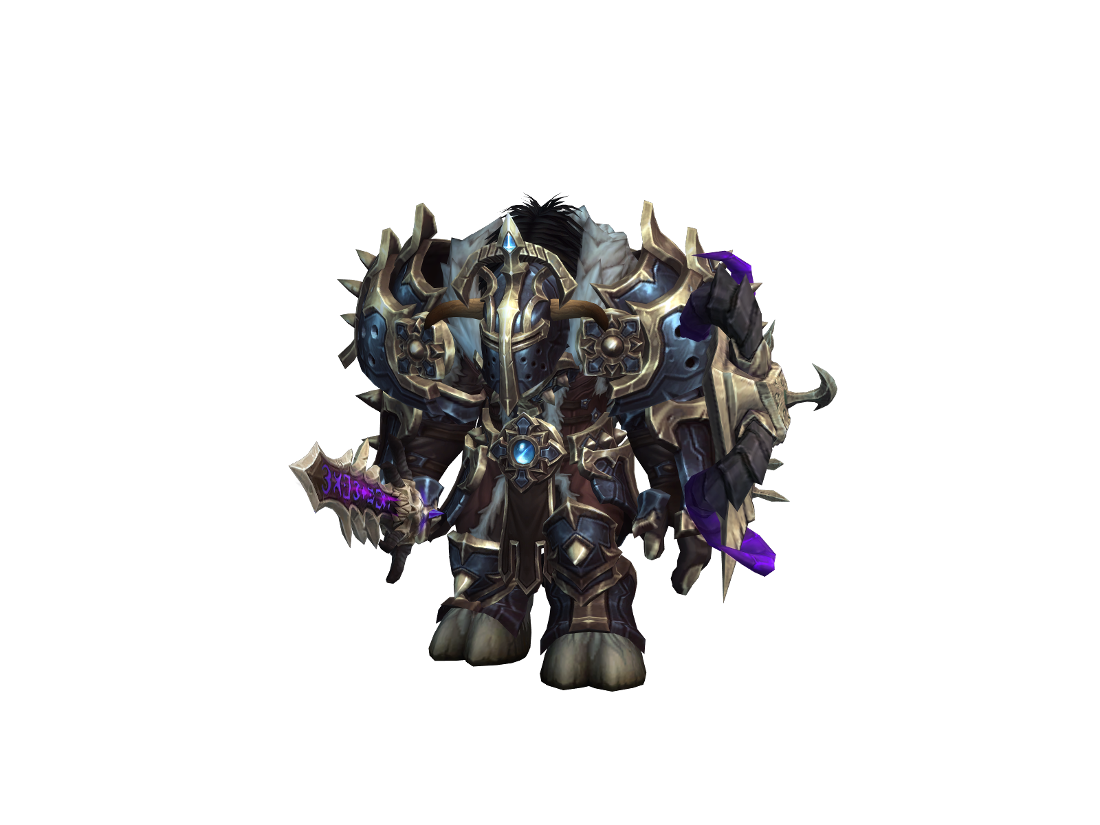 Ahsured 3D character render