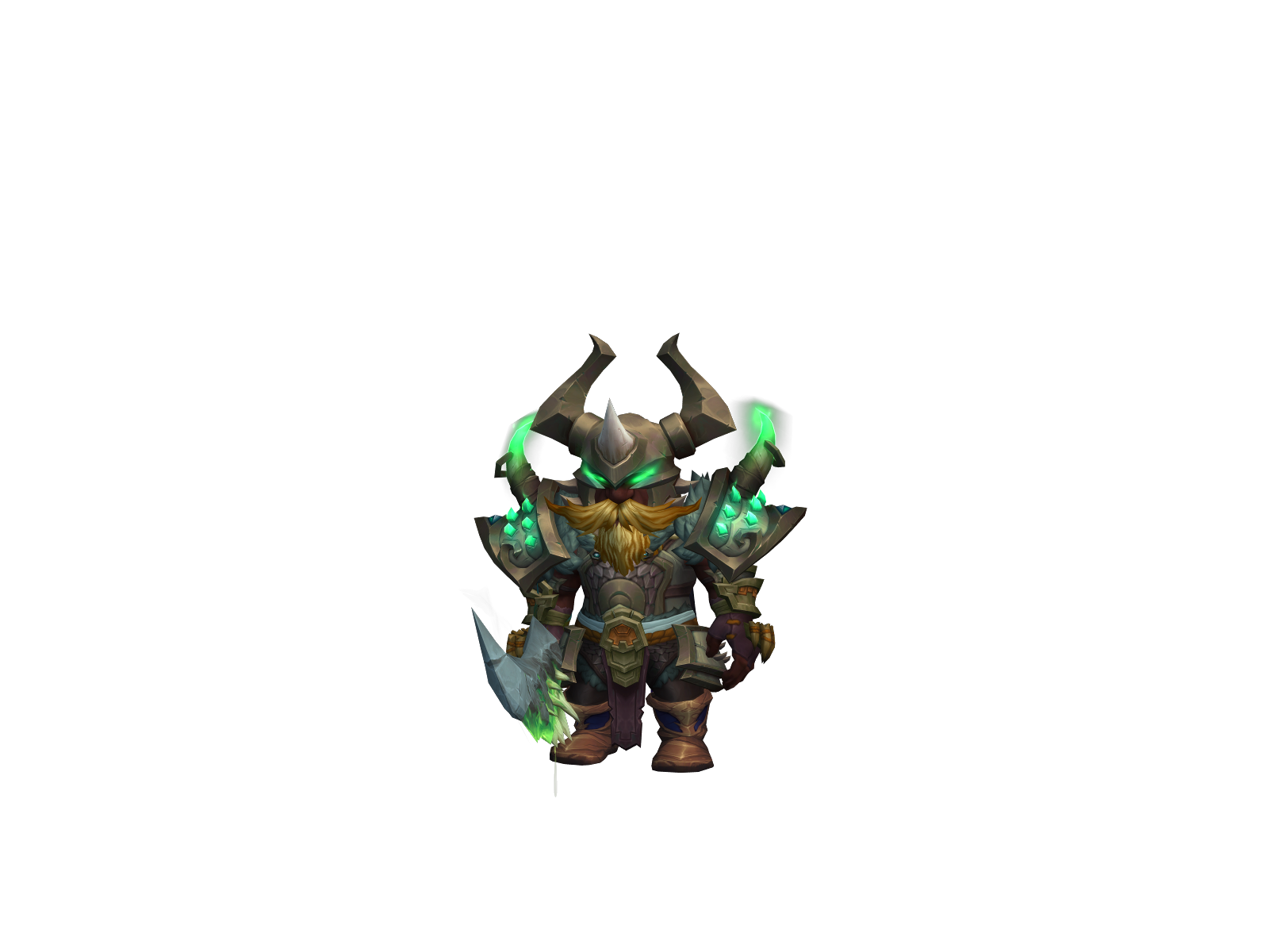 Badatwarrior 3D character render